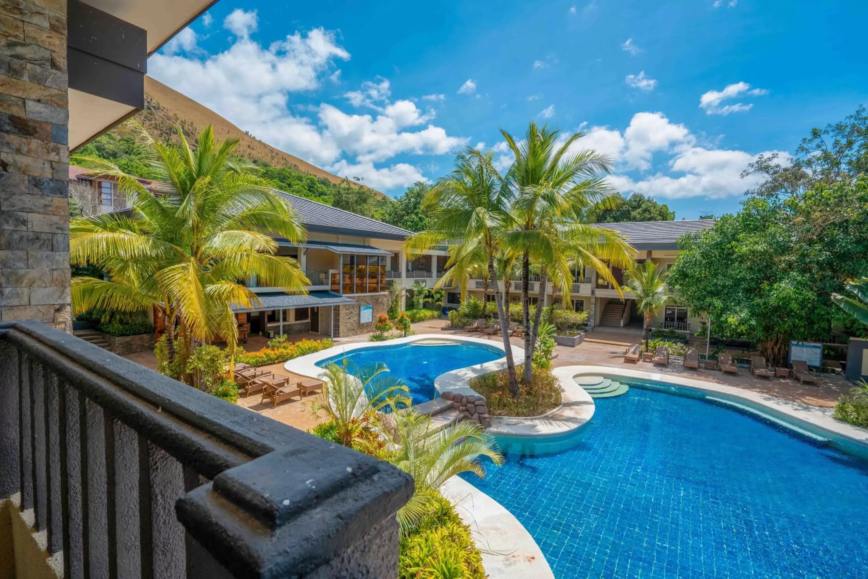 Balcony/Terrace, Pool View in MO2 Westown Lagoon Coron