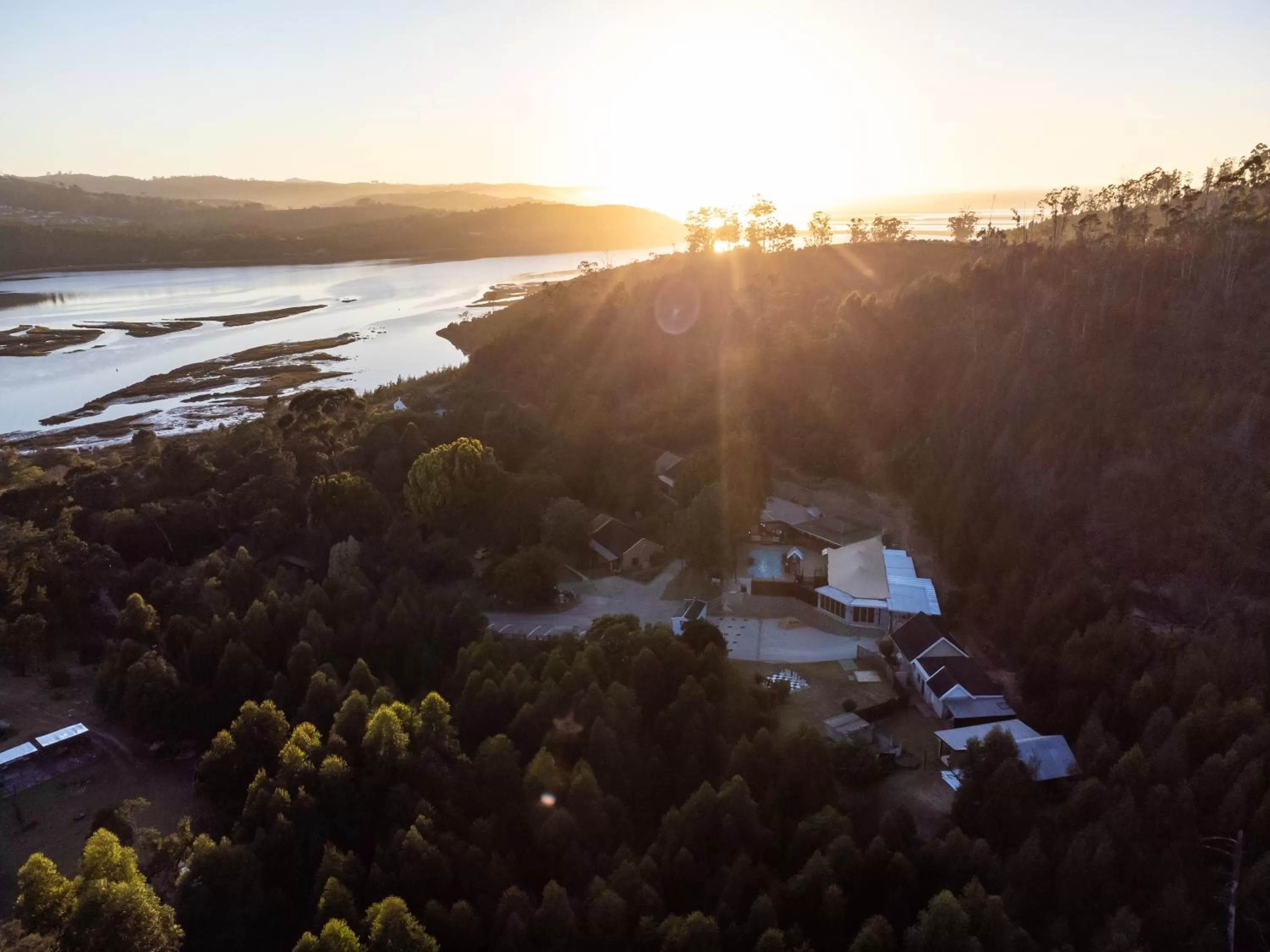 Natural landscape in Gooderson Knysna Chalets