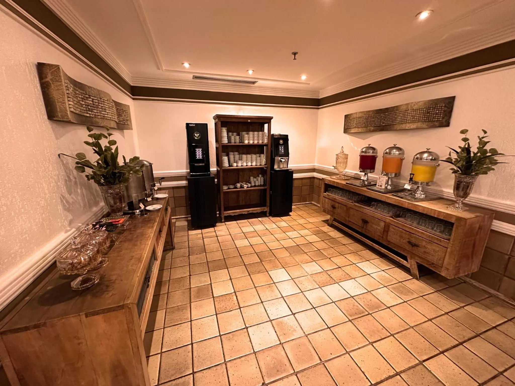 Buffet breakfast in Kubitschek Plaza Hotel