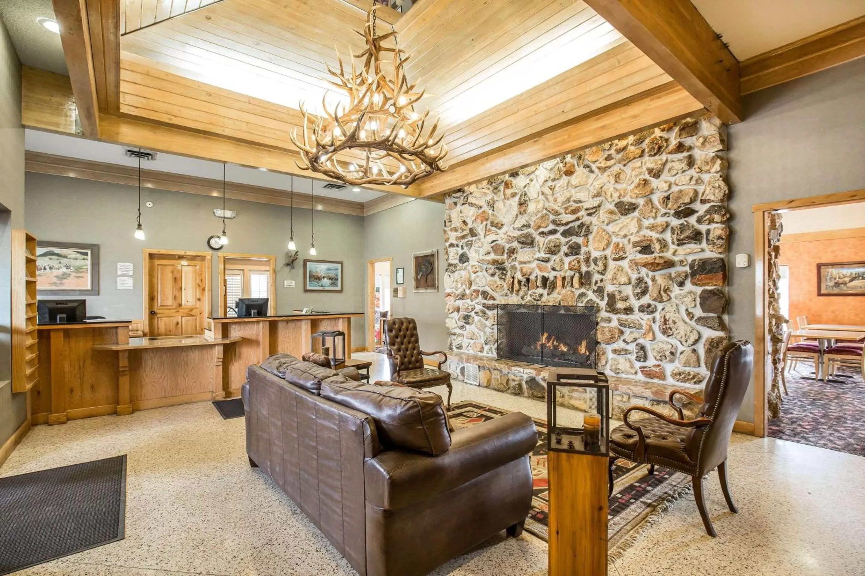 Lobby or reception in Quality Inn