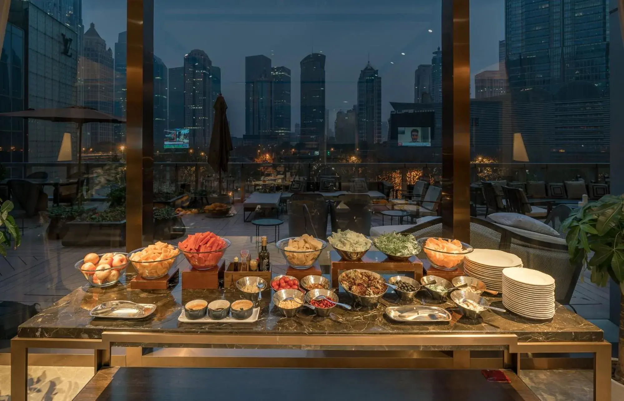 Breakfast in IFC Residence Breakfast in IFC Residence