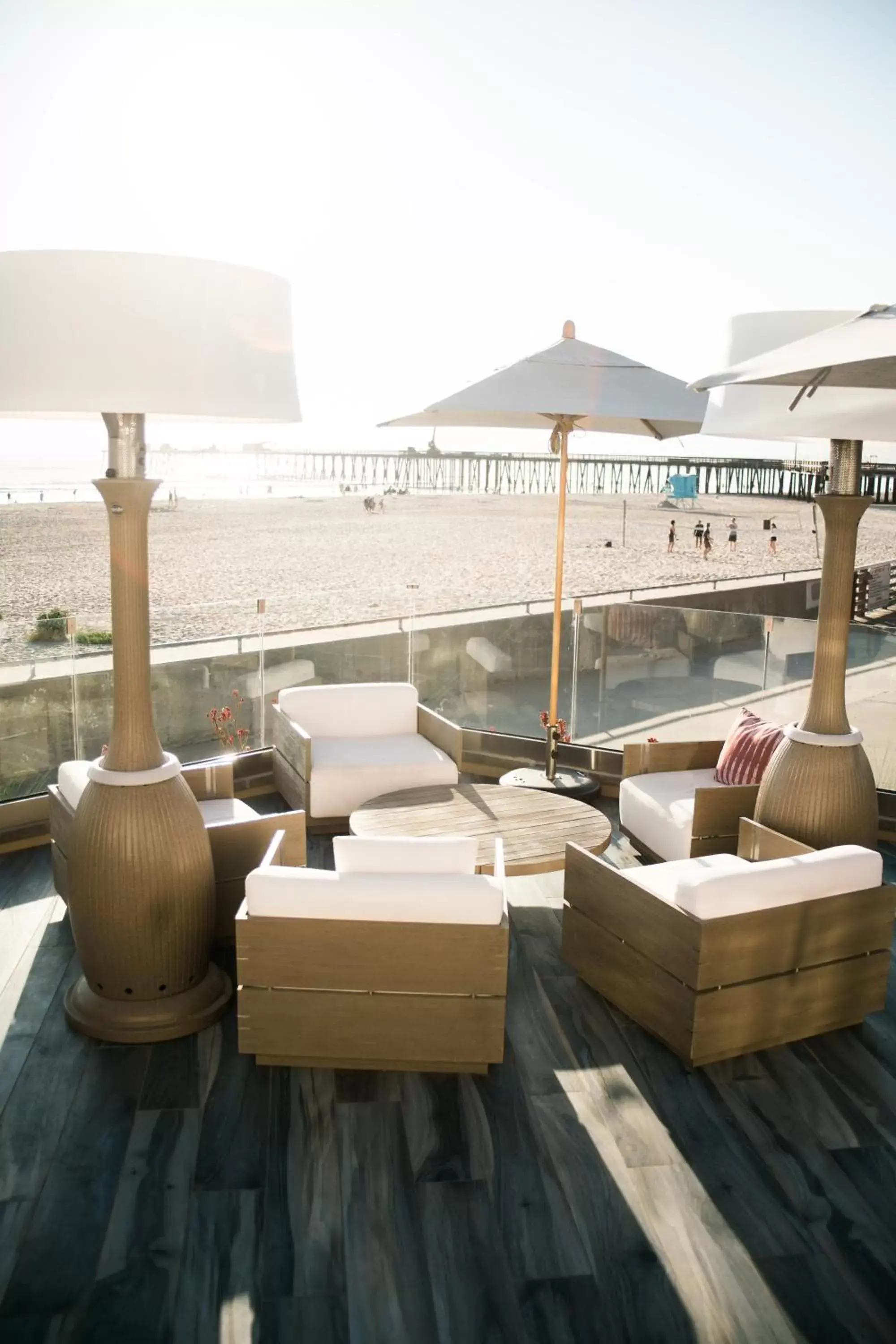 Patio in Sandcastle Hotel on the Beach