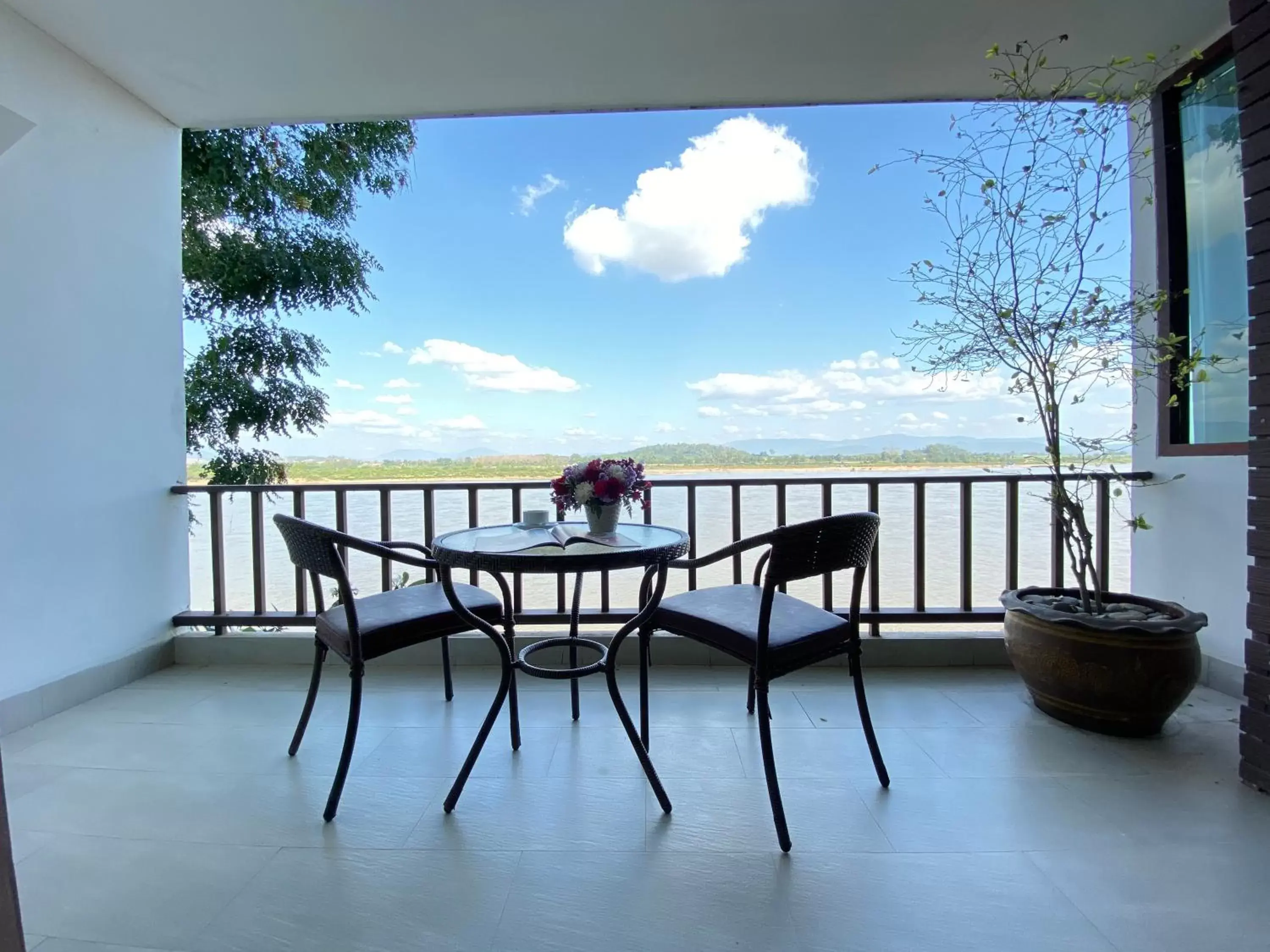 River view in Siam Triangle Hotel Chiang Sean River view in Siam Triangle Hotel Chiang Sean