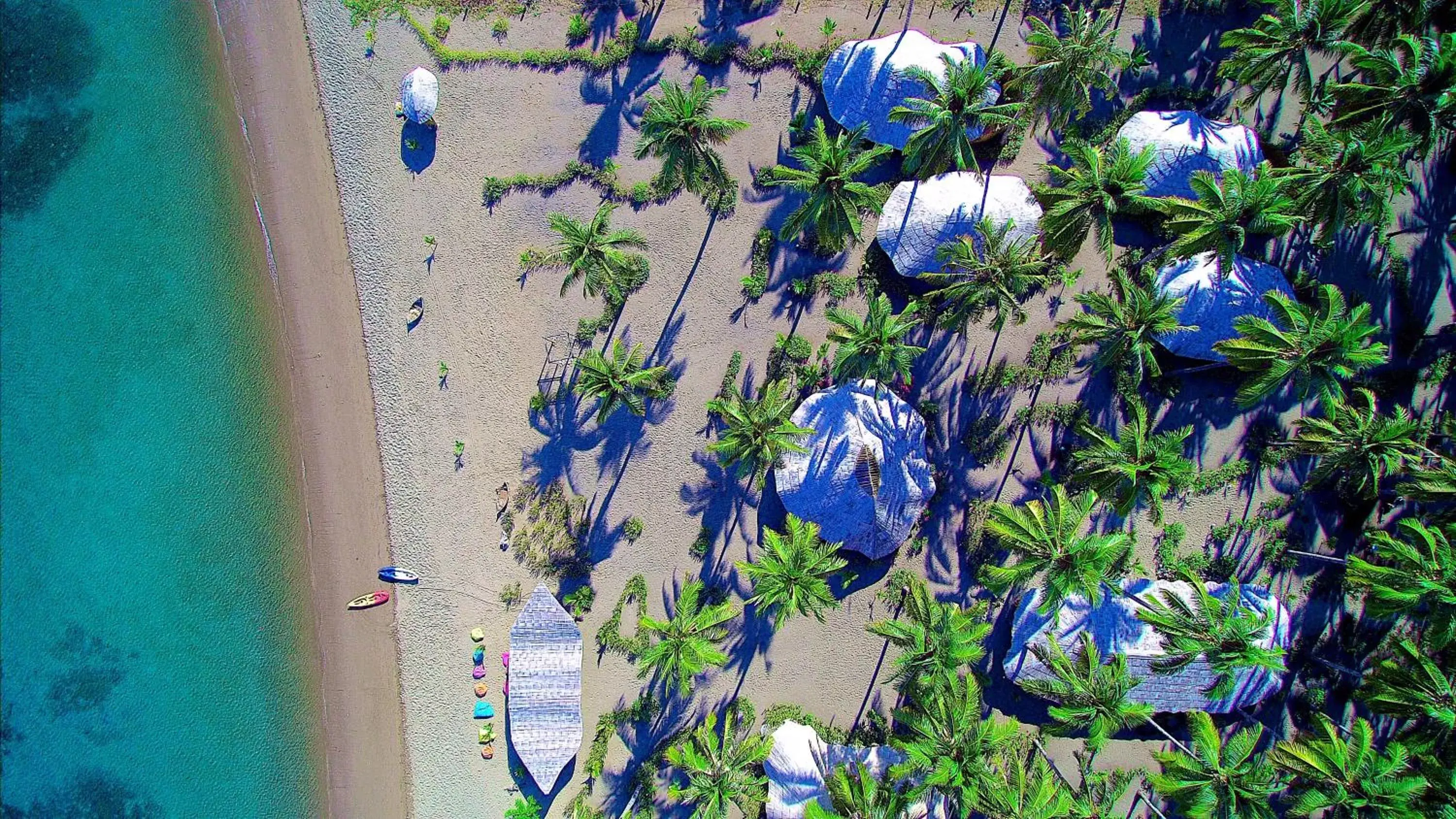 Bird's eye view, Bird's-eye View in Coconut Garden Beach Resort