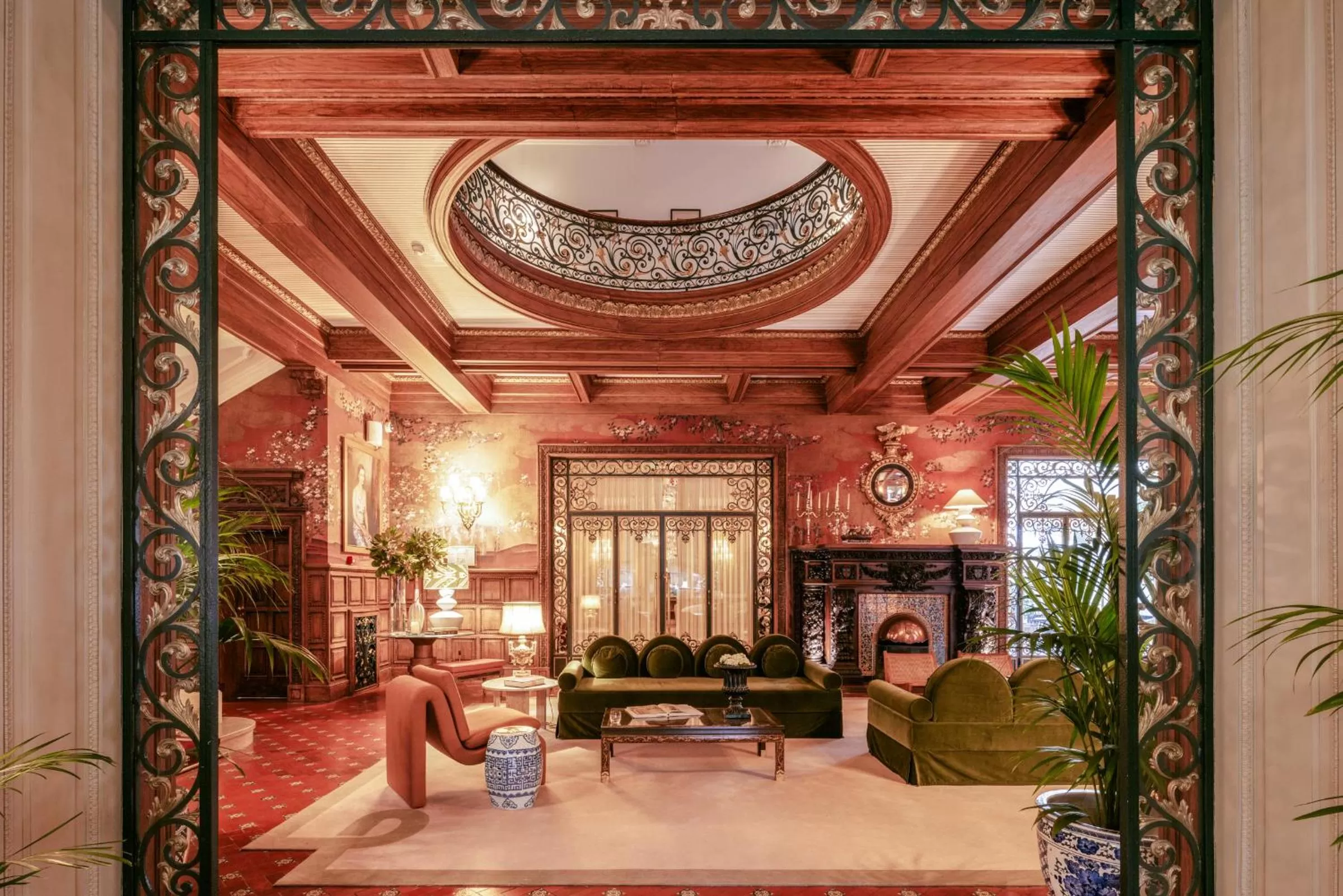 Lobby or reception in Hospes Infante Sagres Porto - Small Luxury Hotels Of The World