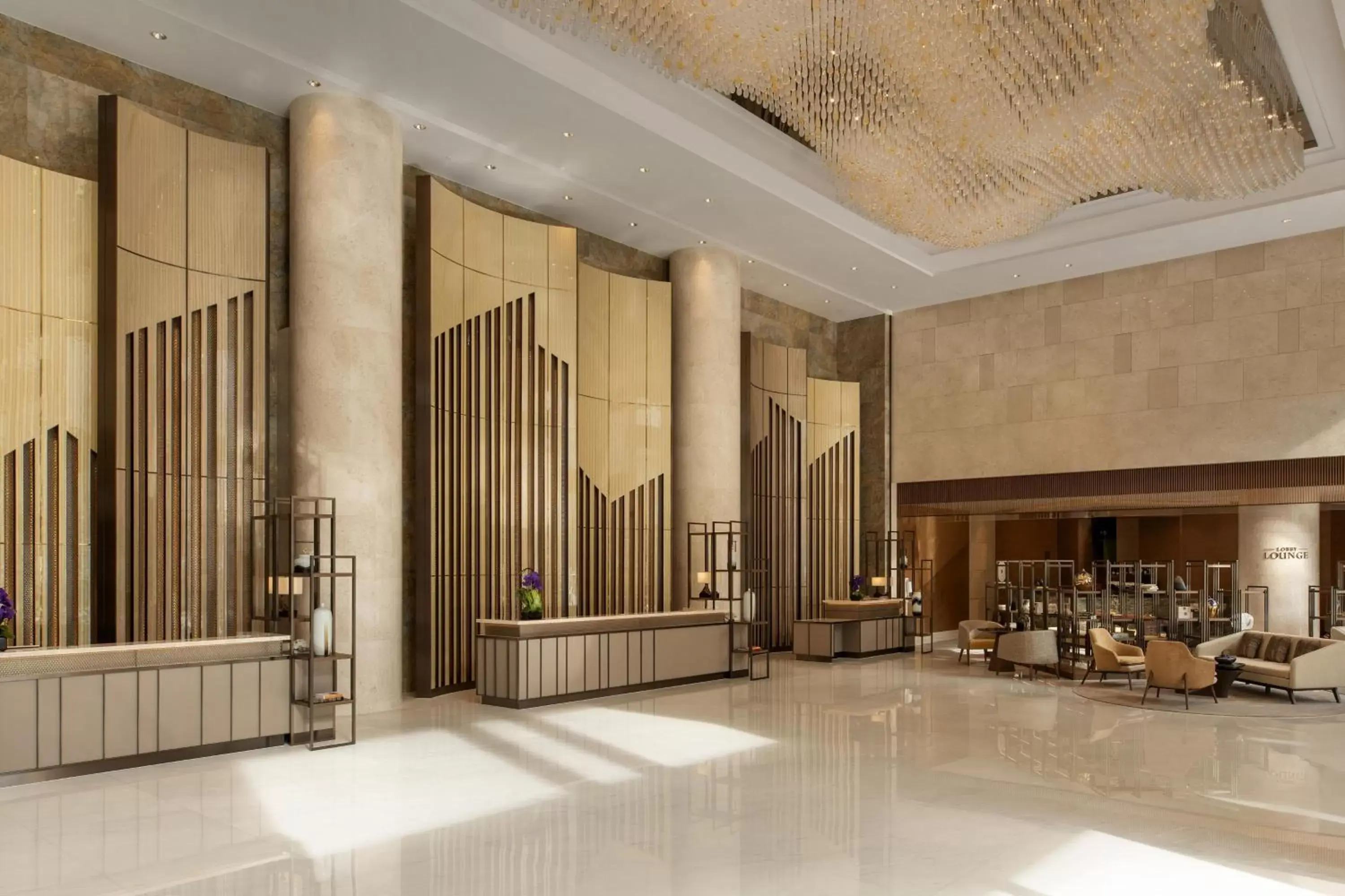 Lobby or reception, Lobby/Reception in Sheraton Hong Kong Tung Chung Hotel