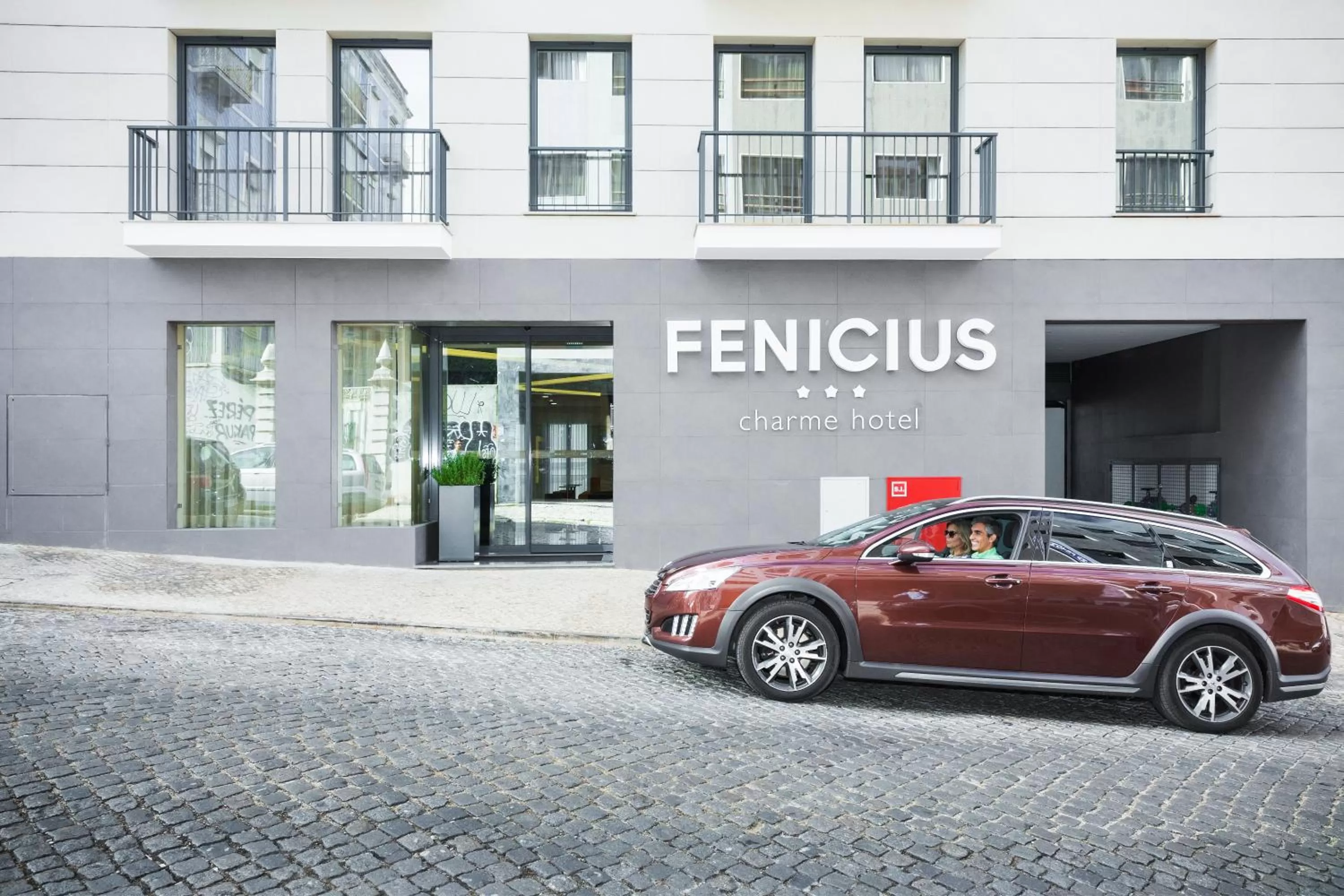 Facade/entrance in Fenicius Charme Hotel