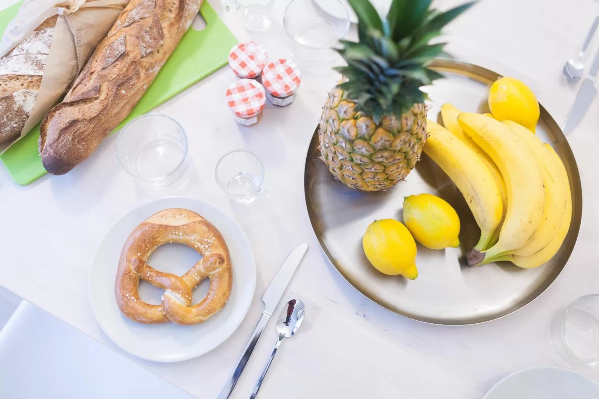 Food and drinks in Appartement T4 Le Courbin