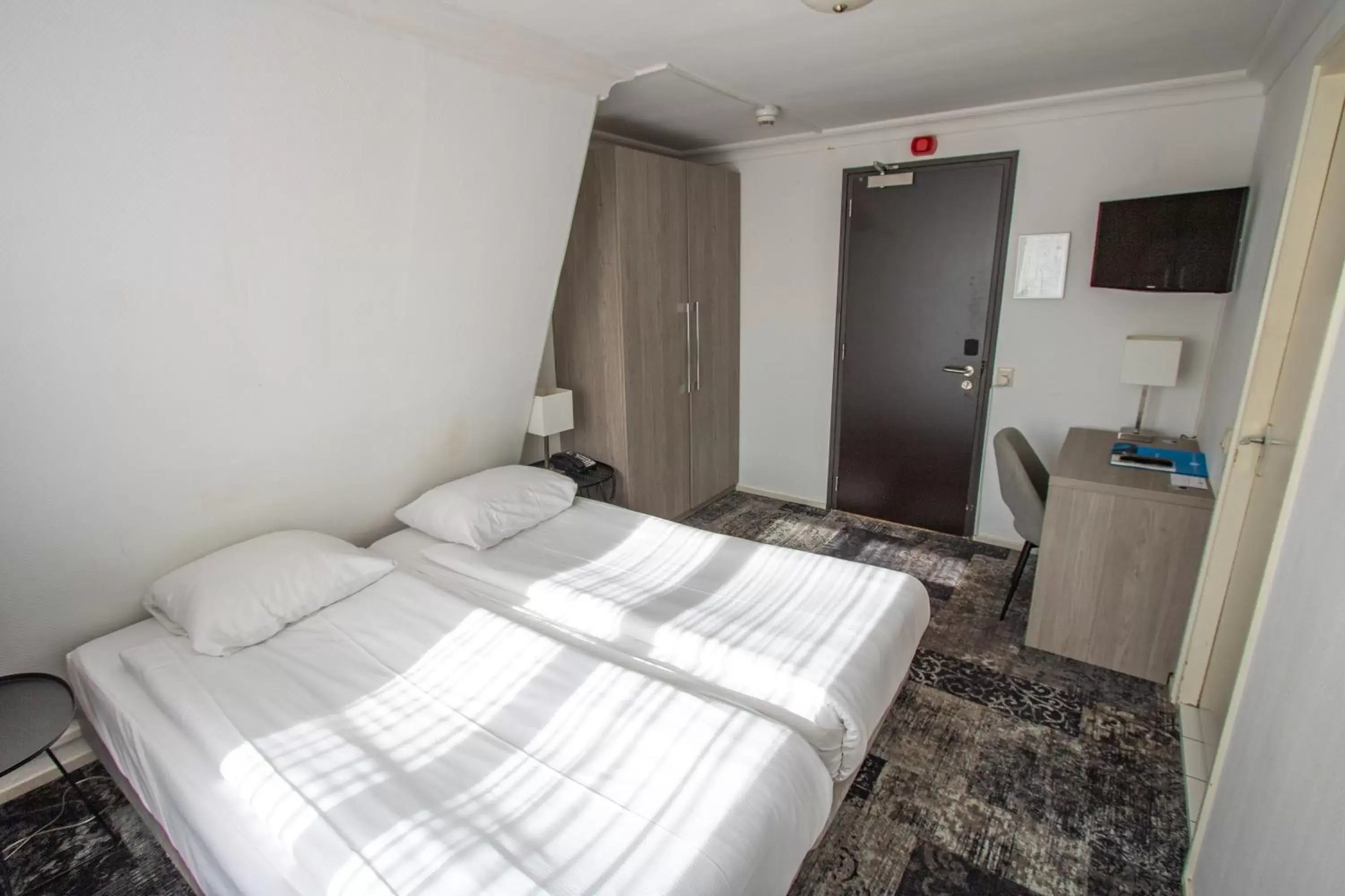 Bedroom, Bed in Fletcher Hotel Restaurant Marijke Bedroom, Bed in Fletcher Hotel Restaurant Marijke