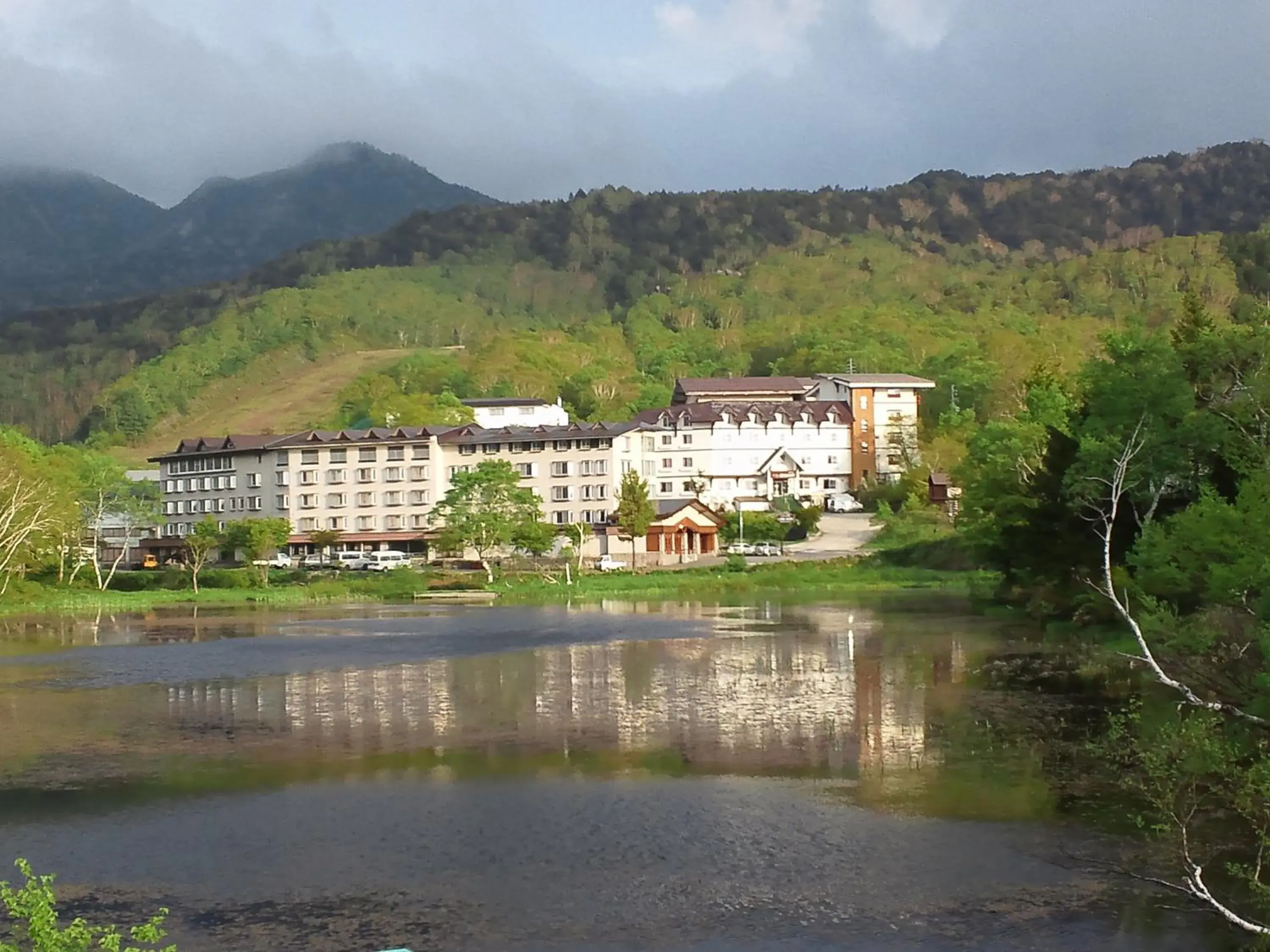 Facade/entrance in Shiga Lake Hotel