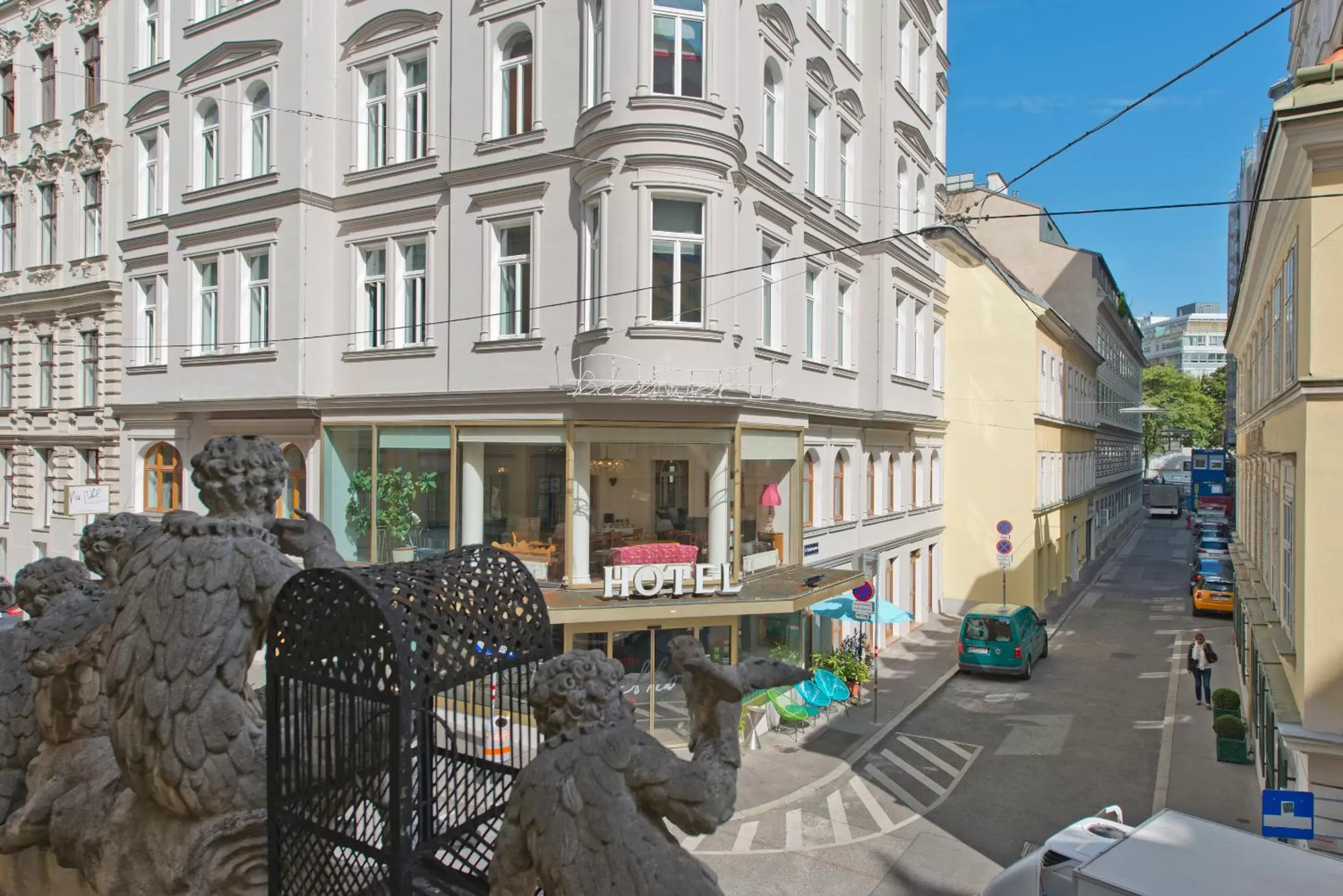 Facade/entrance in Hotel Beethoven Wien