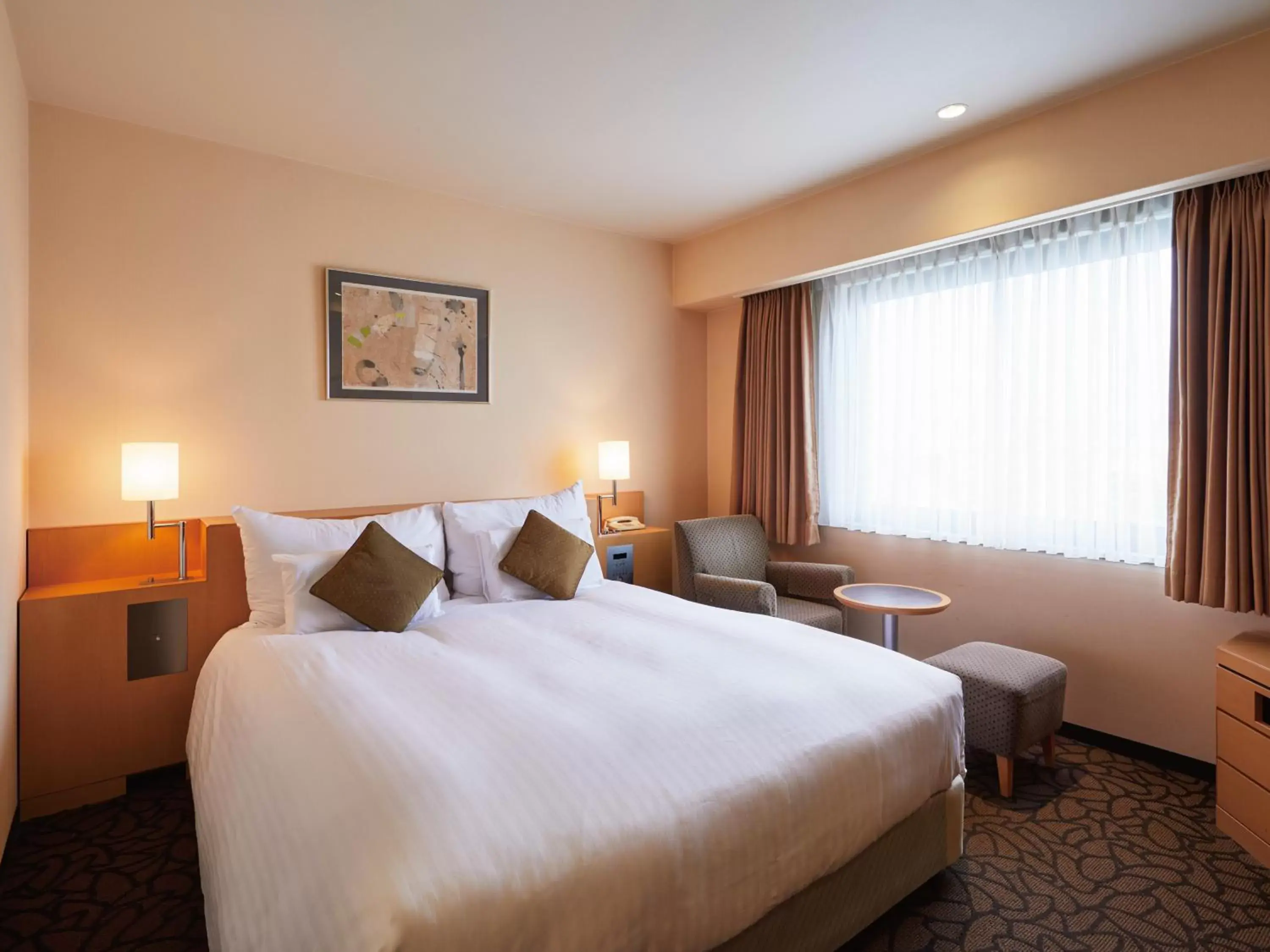 Bedroom, Bed in Hotel Agora Osaka Moriguchi Bedroom, Bed in Hotel Agora Osaka Moriguchi