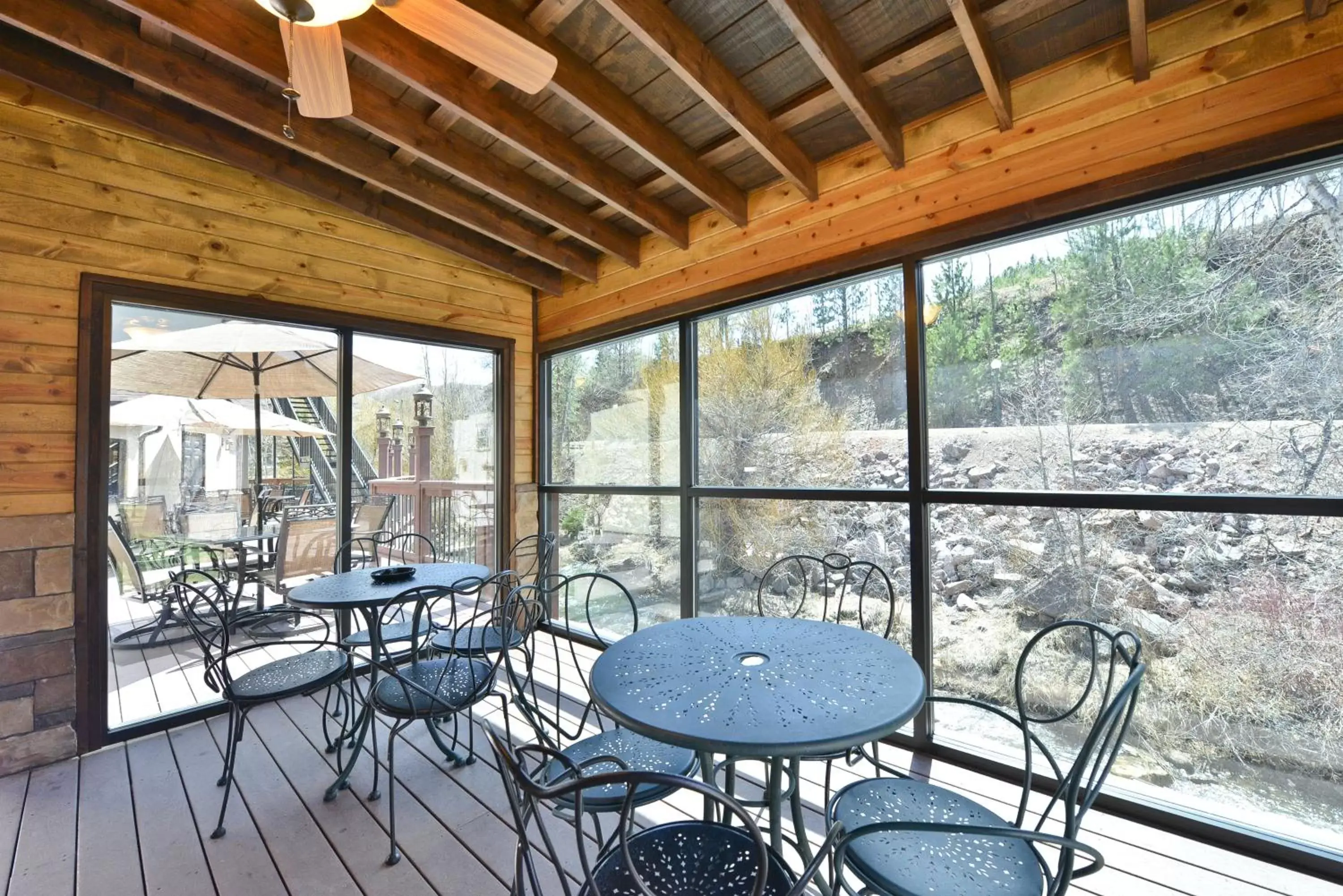 Balcony/Terrace in Super 8 by Wyndham Deadwood Black Hills Area