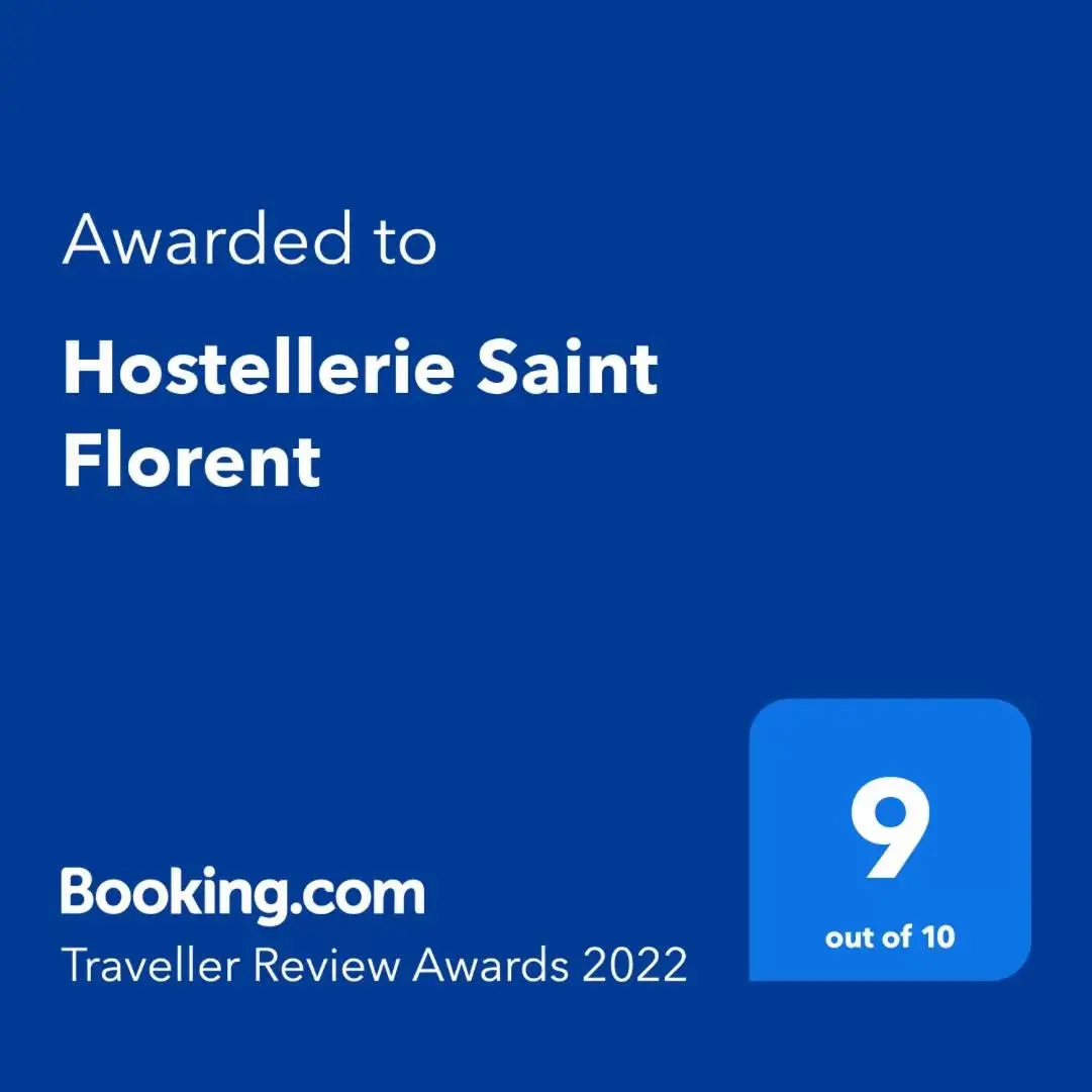 Logo/Certificate/Sign/Award in Hostellerie Saint Florent