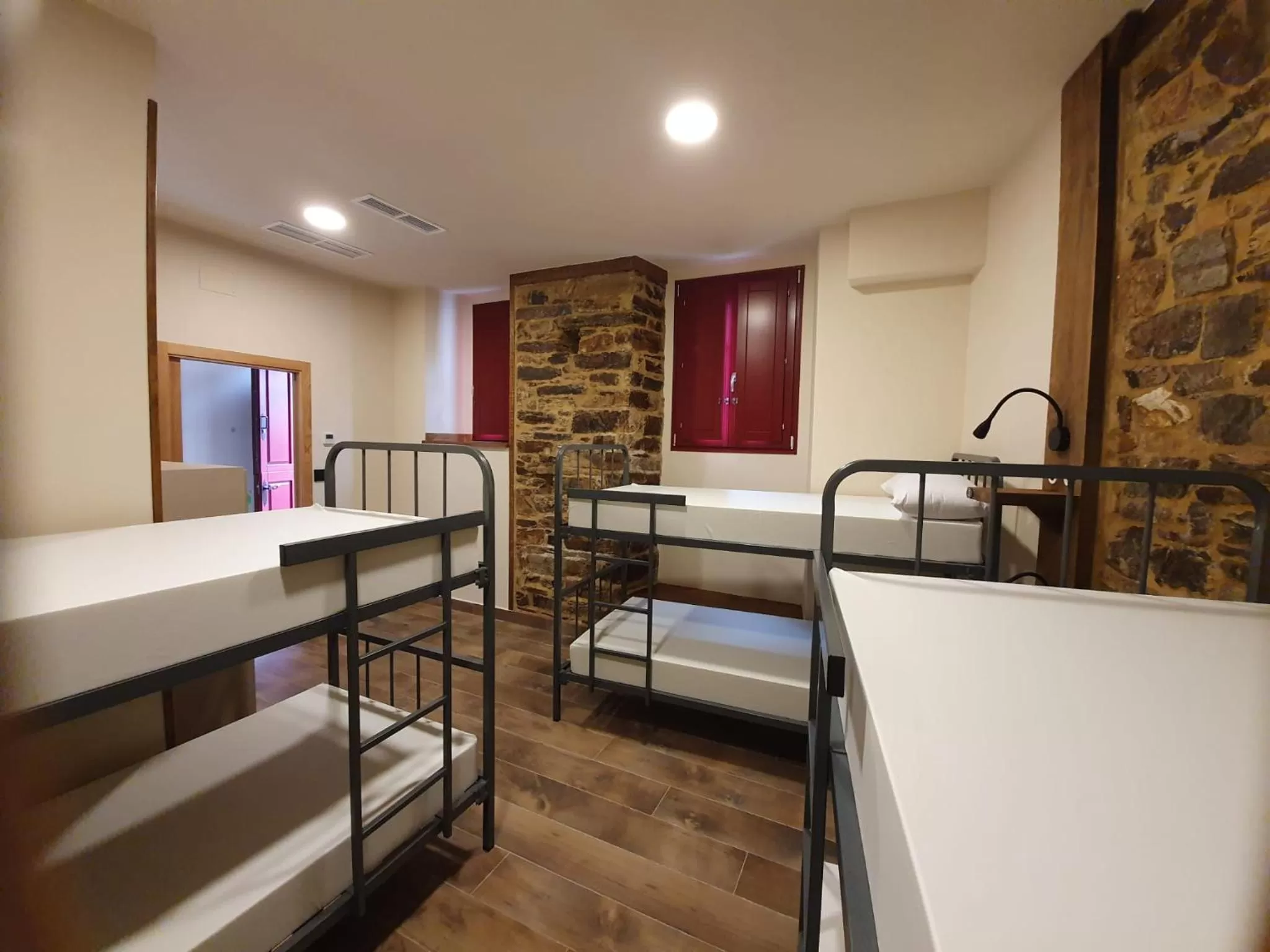 Bed in Albergue Casa Cuartel