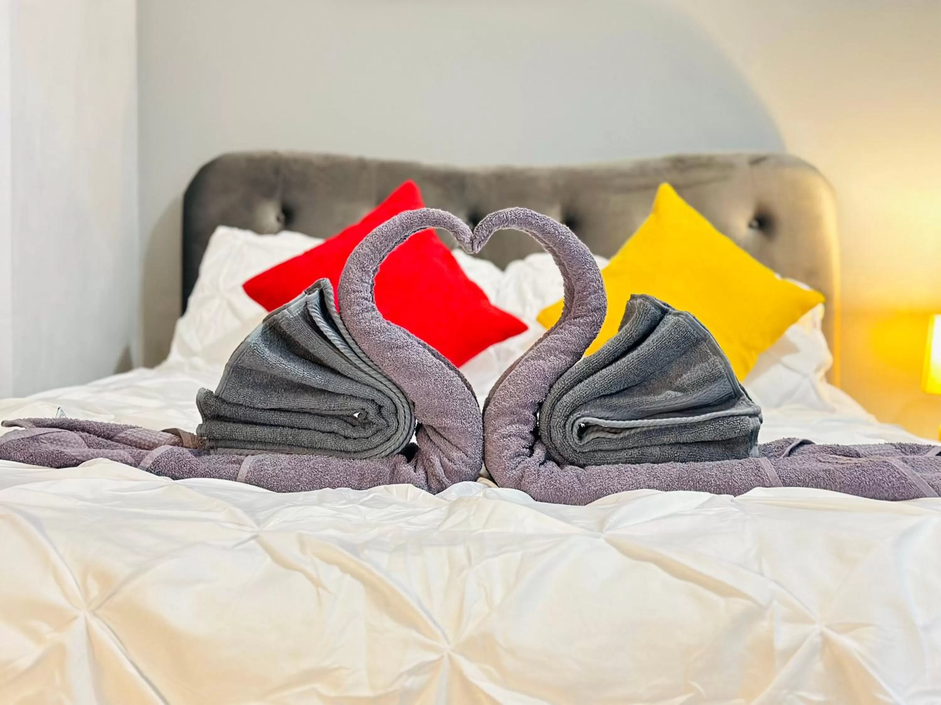 Bed in Sandys Holidays Home