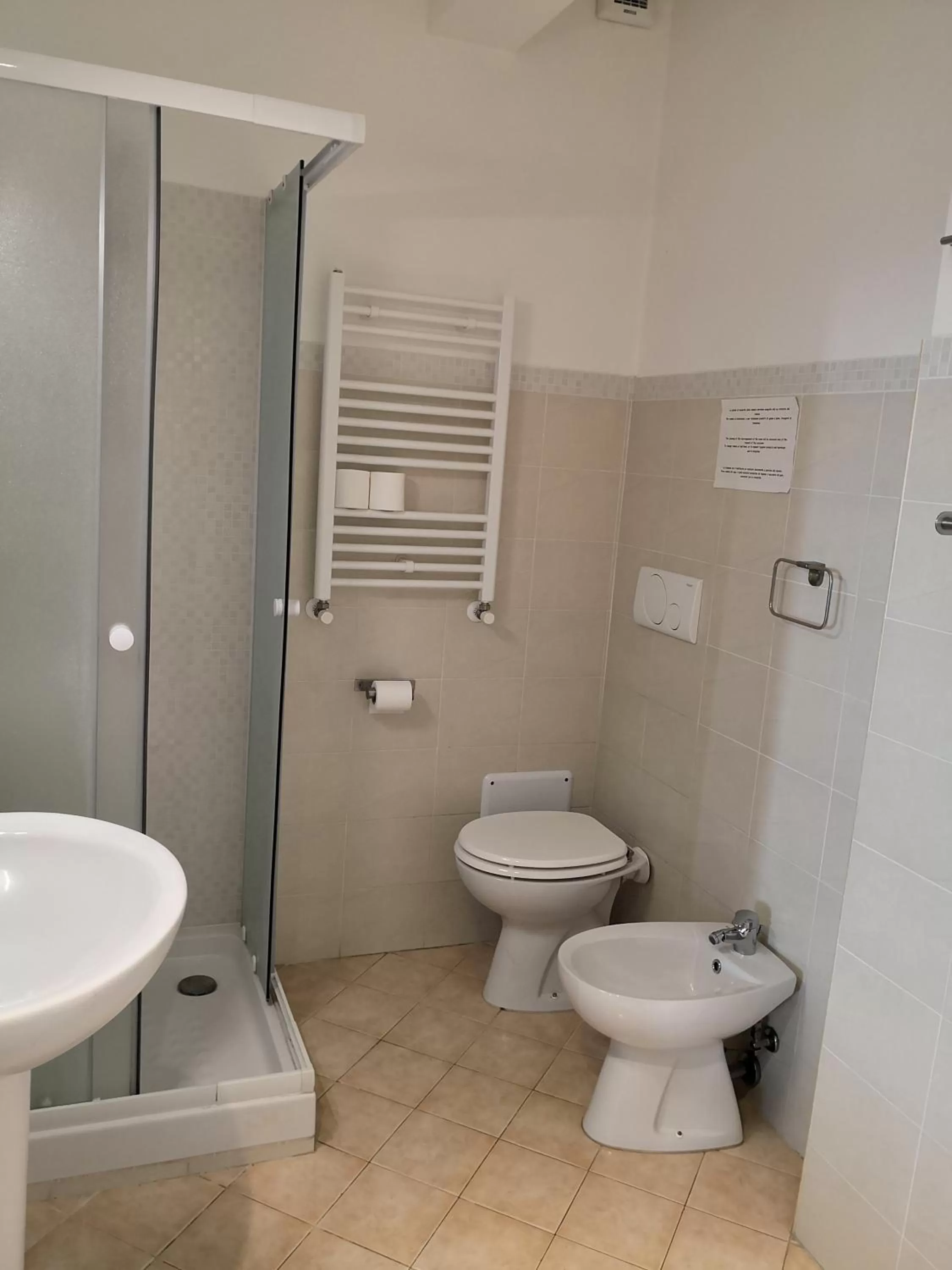 Bathroom in Domus Getsemani