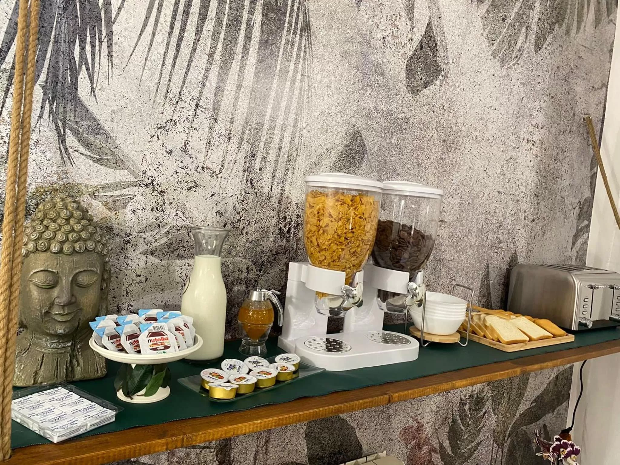 Buffet breakfast in Anime Bed&Breakfast