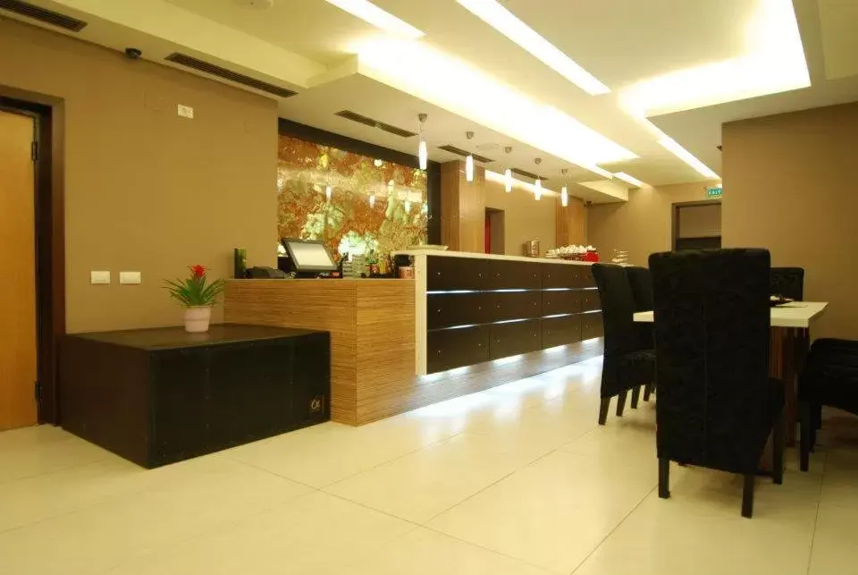 Lounge or bar, Lobby/Reception in Hotel Ave Lux