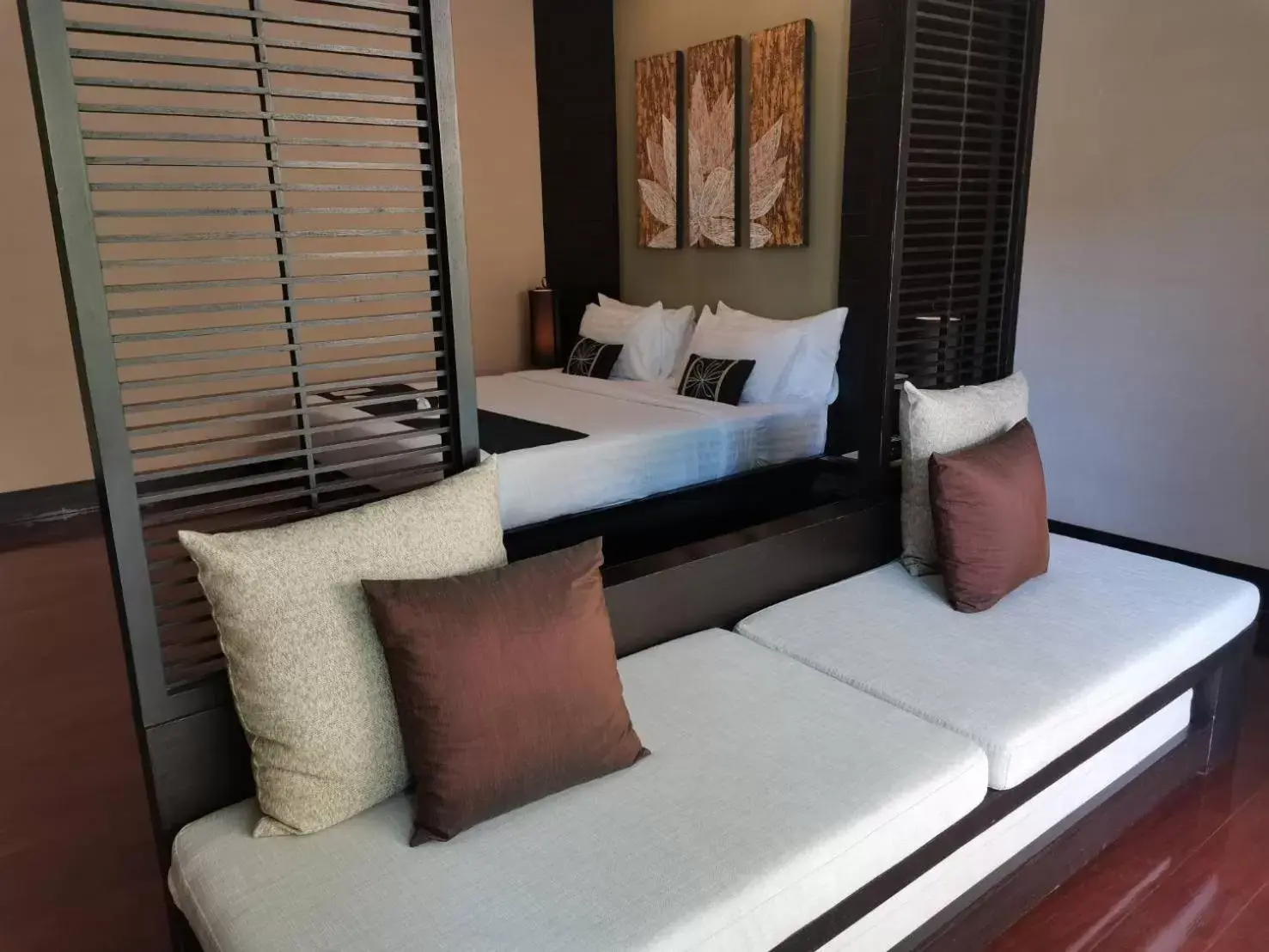 Seating area, Bed in Yodia Heritage Hotel Seating area, Bed in Yodia Heritage Hotel