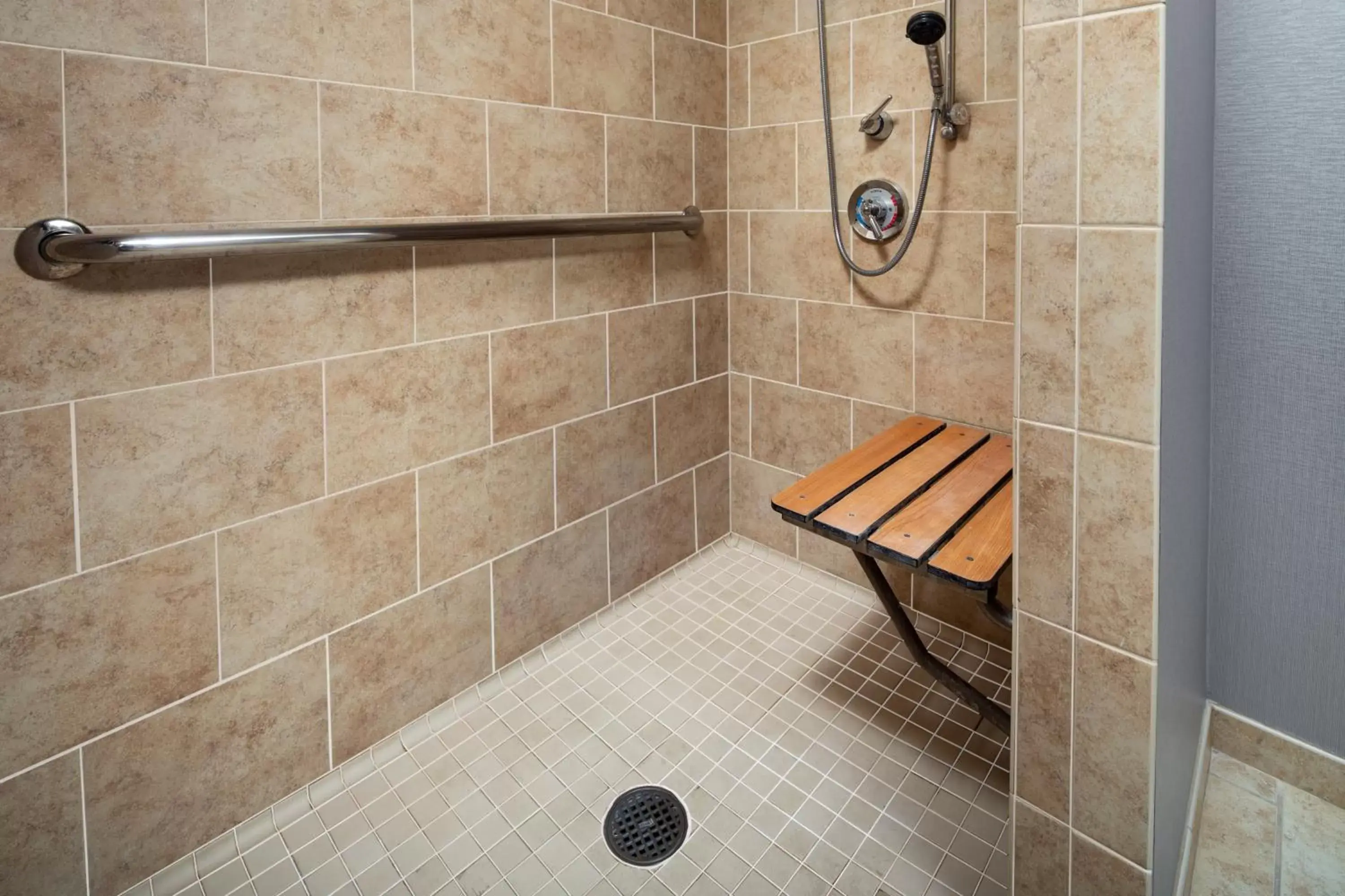 Shower, Bathroom in DoubleTree Suites by Hilton Hotel Detroit Downtown - Fort Shelby