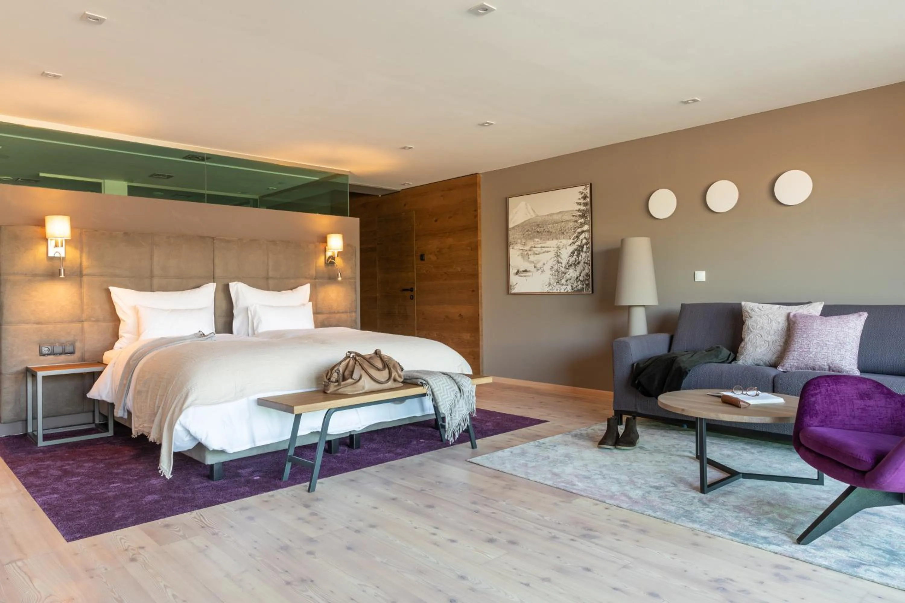 Photo of the whole room, Bed in Hotel Seespitz Superior - Adults Only