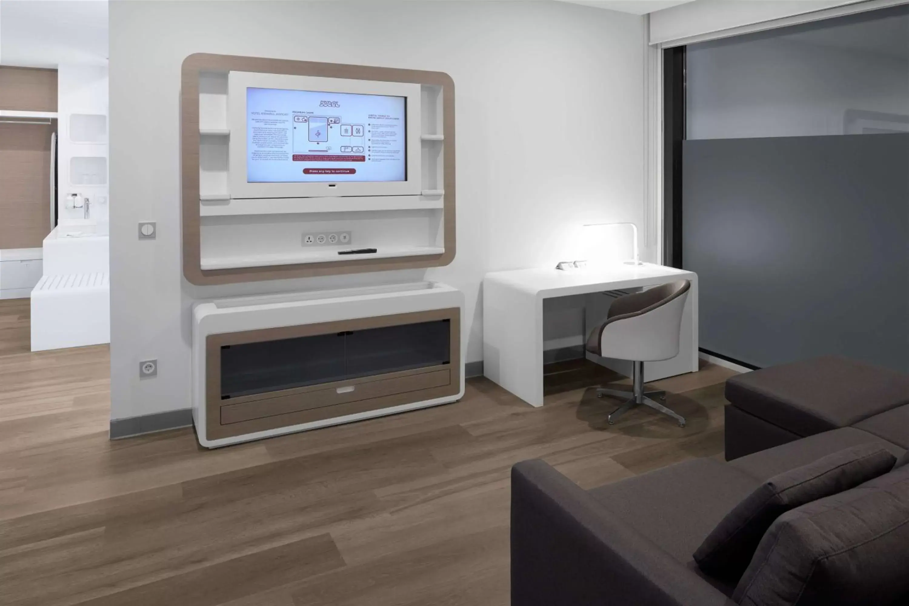 TV and multimedia, TV/Entertainment Center in YOTEL Istanbul Airport, City Entrance
