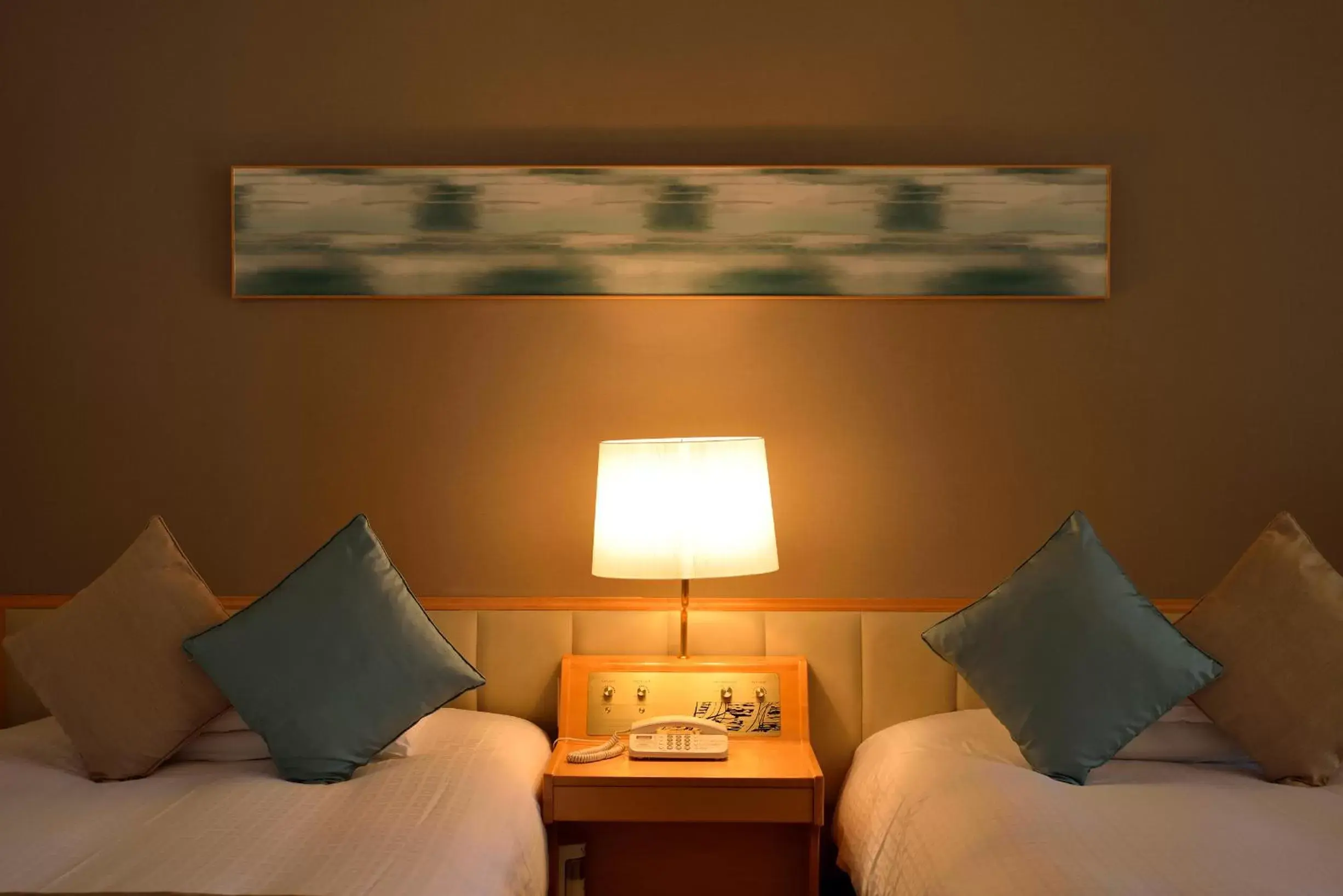 Bed in The Prince Hakone Lake Ashinoko Bed in The Prince Hakone Lake Ashinoko