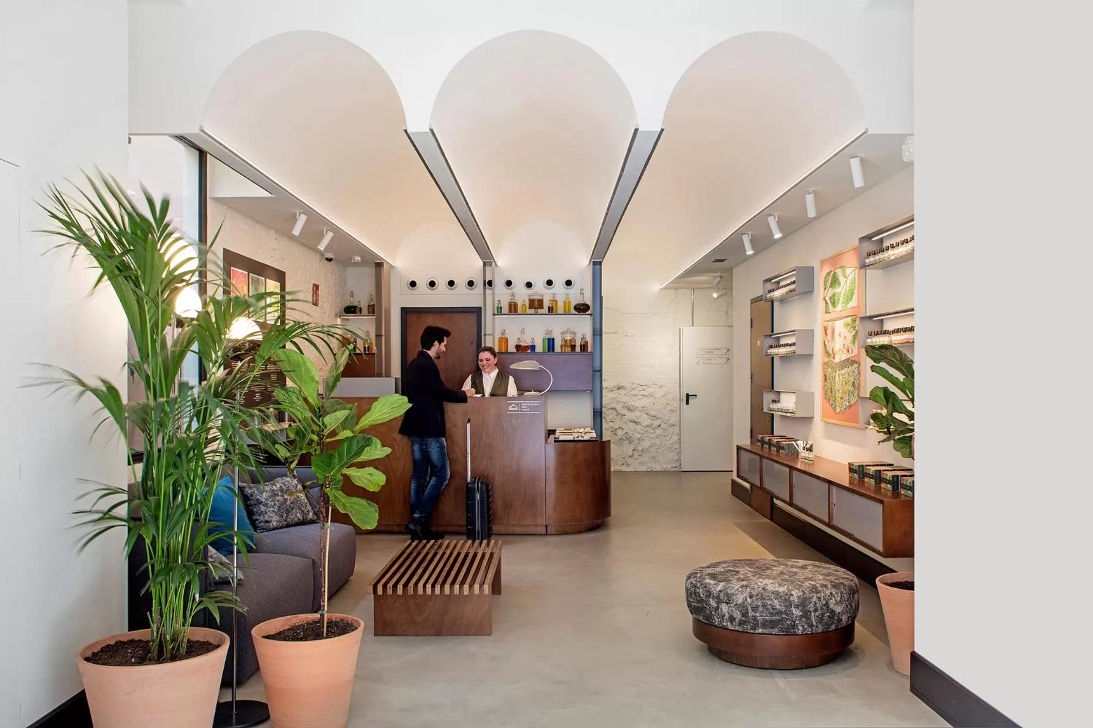 Lobby or reception in Praktik Èssens