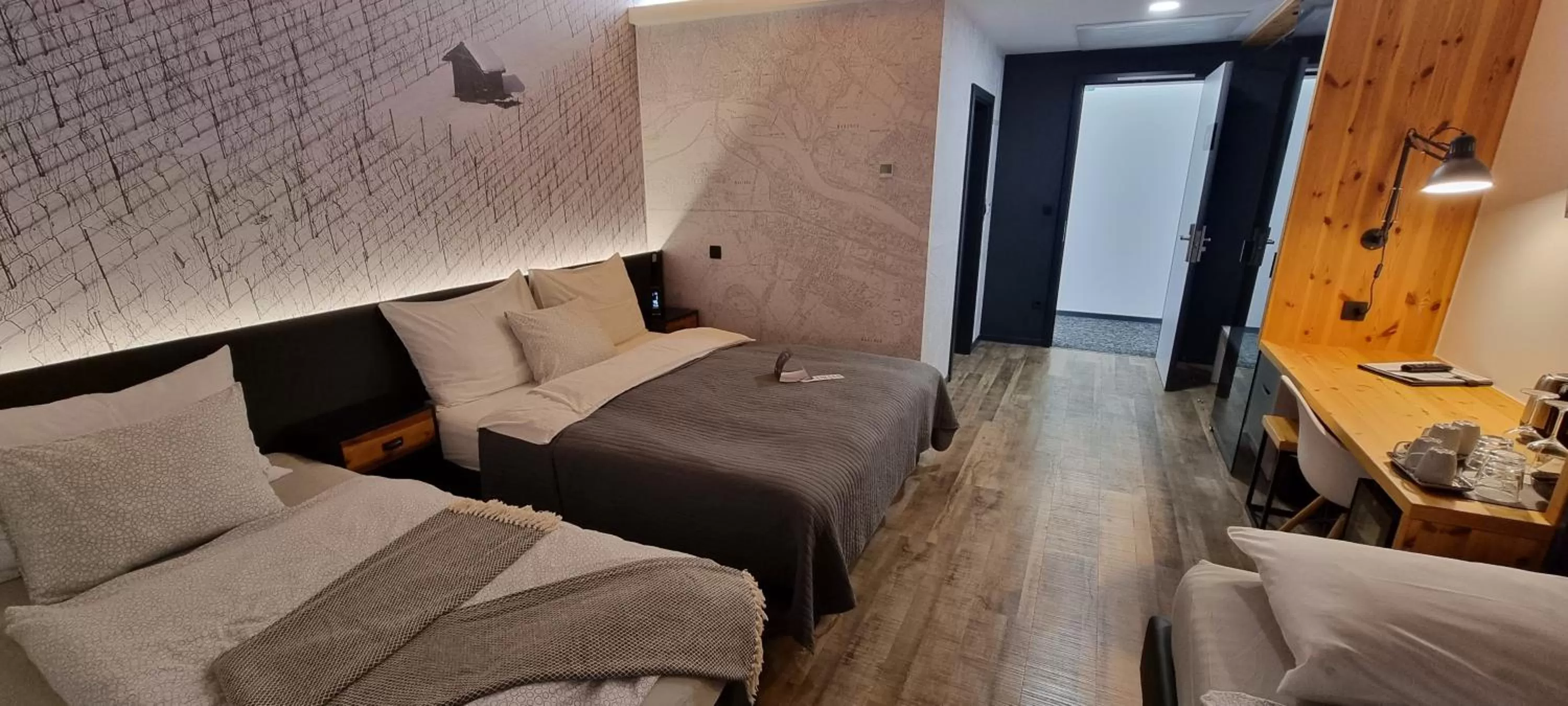 Photo of the whole room, Bed in Hotel CityMap Maribor