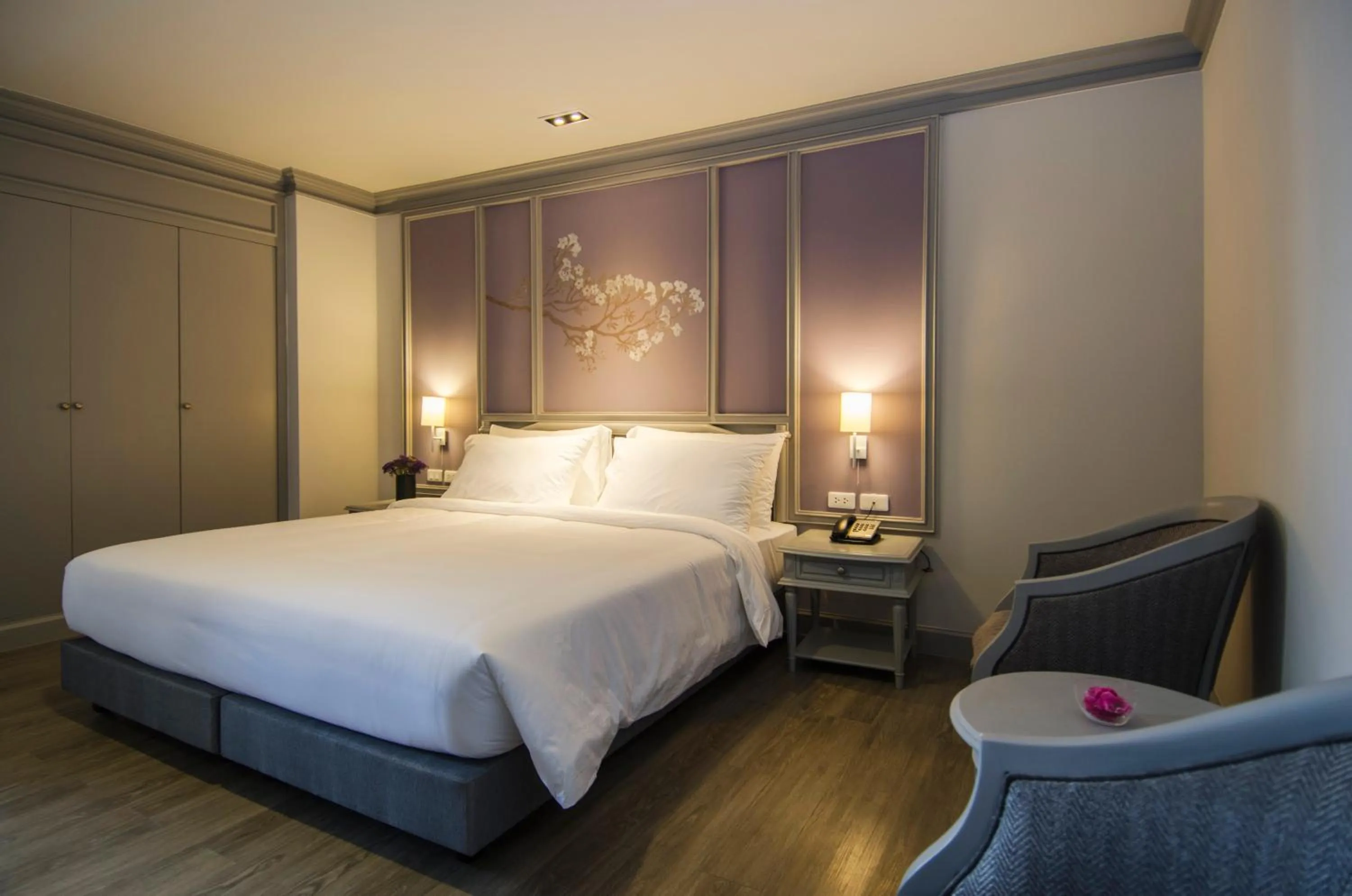 Bed in The Pantip Hotel Ladprao Bangkok