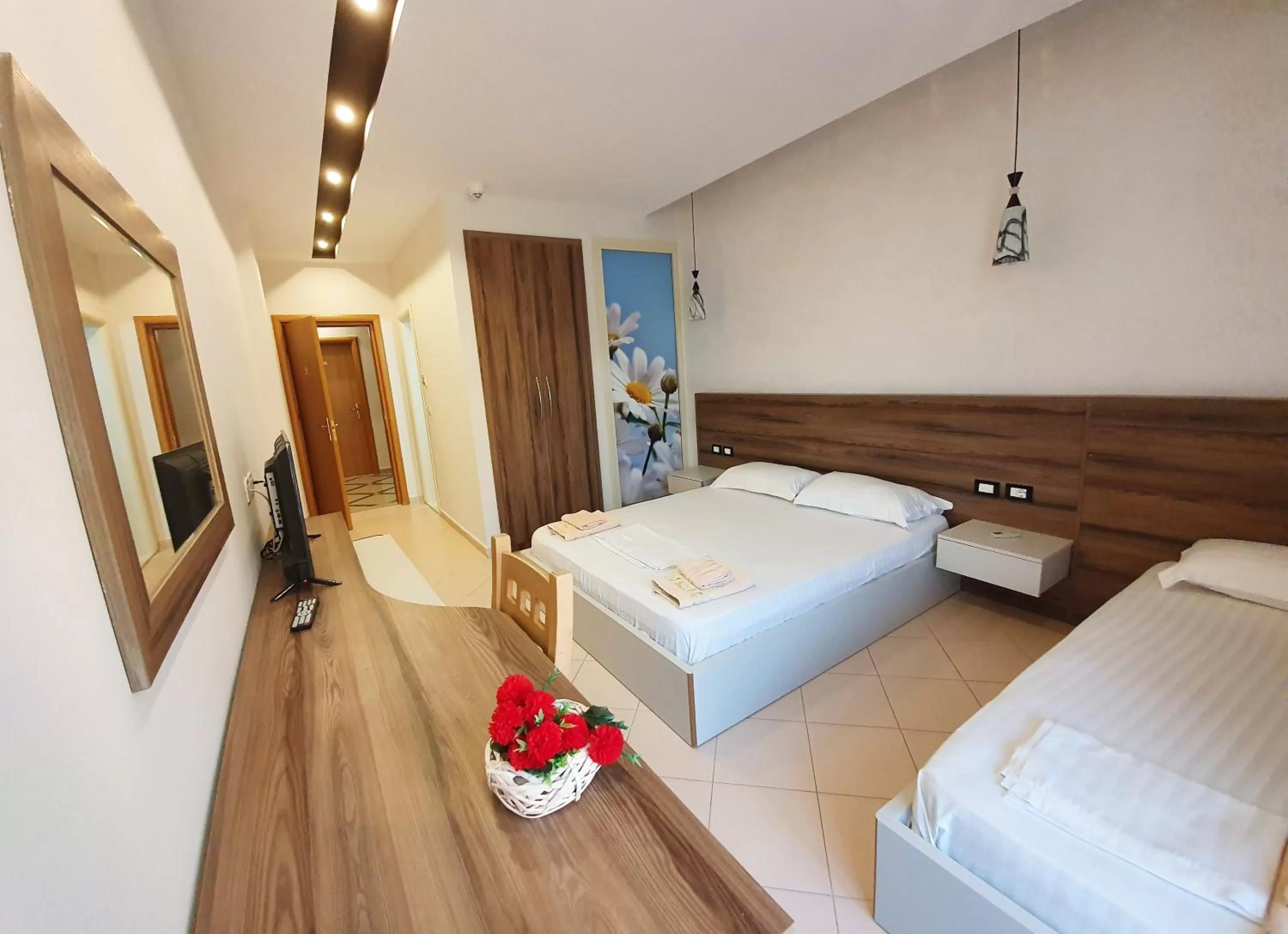 Photo of the whole room, Bed in Hotel Kamomil