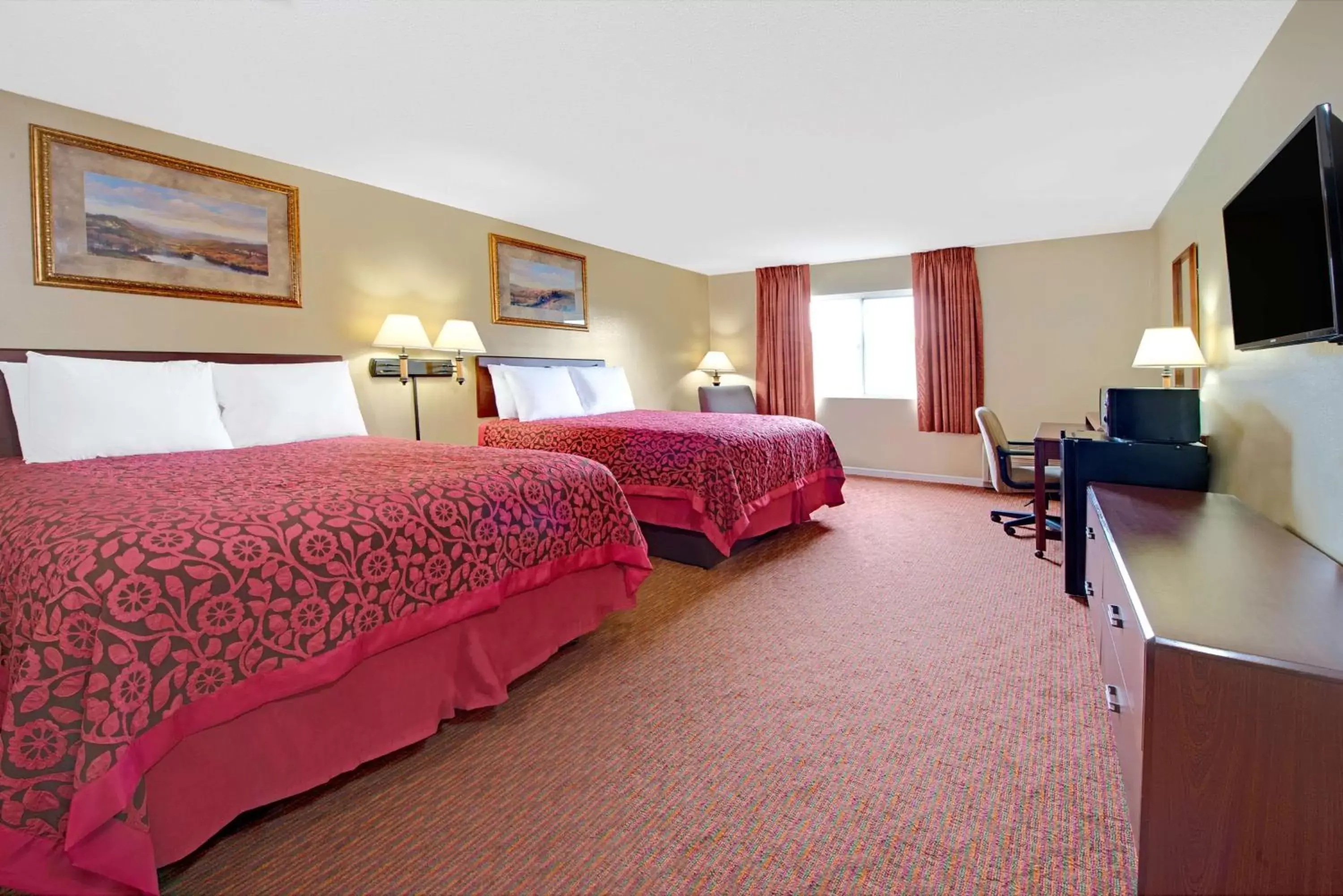 Deluxe Queen Room with Two Queen Beds -Disability Access - Non-Smoking in Days Inn by Wyndham St. Louis/Westport MO