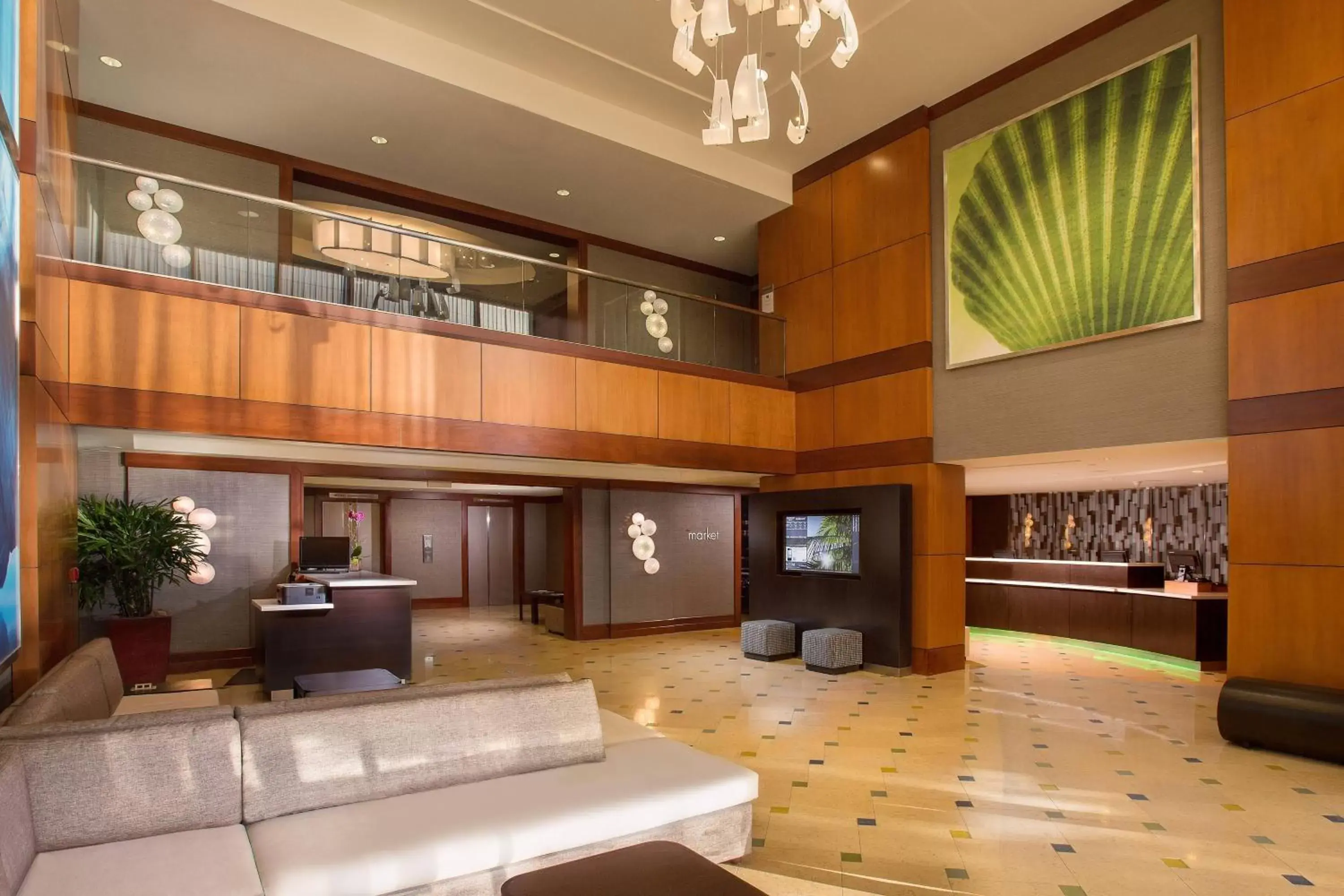 Lobby or reception, Lobby/Reception in Courtyard by Marriott Fort Lauderdale Beach