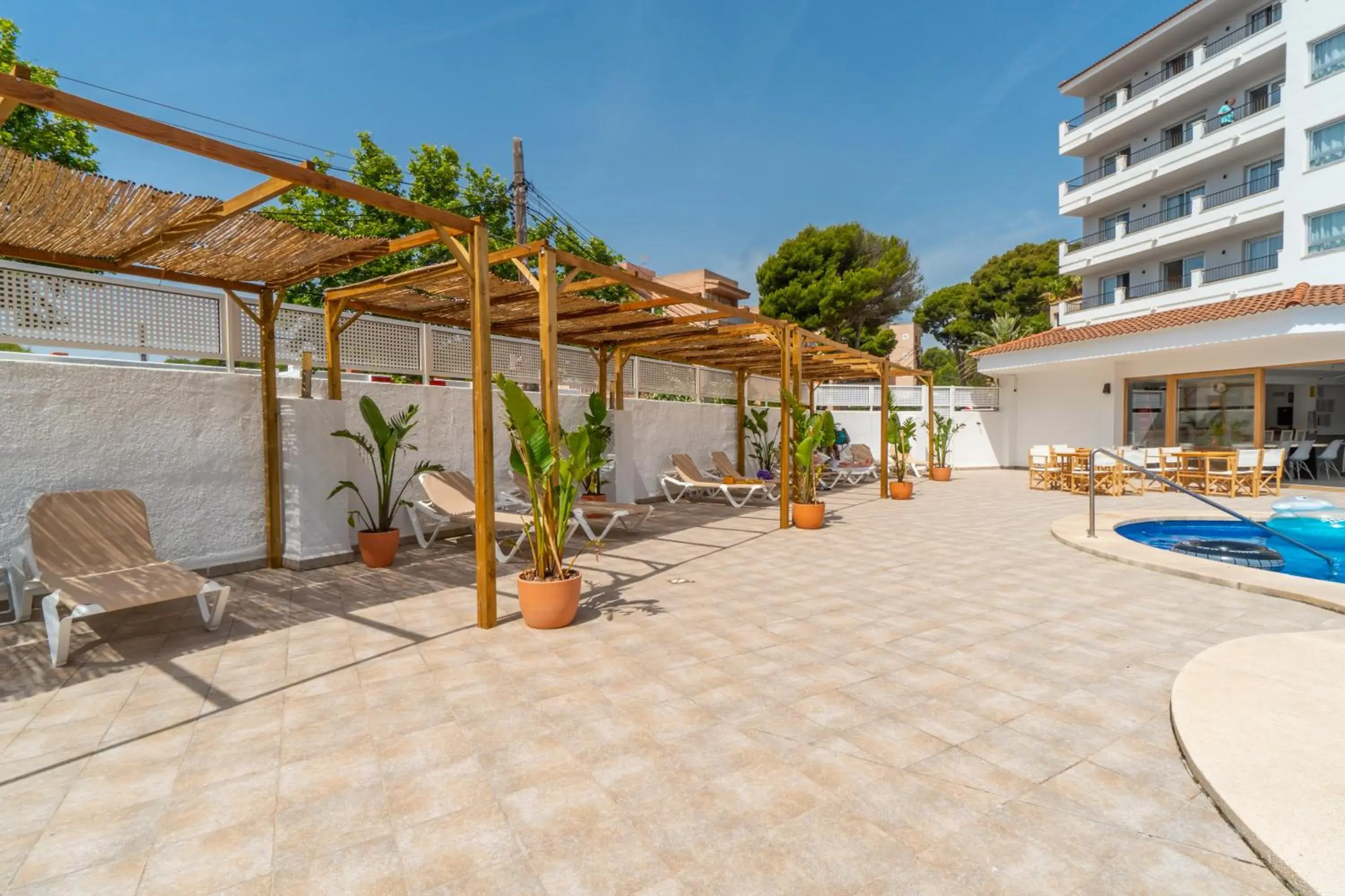 Swimming Pool in Hostal Alcina