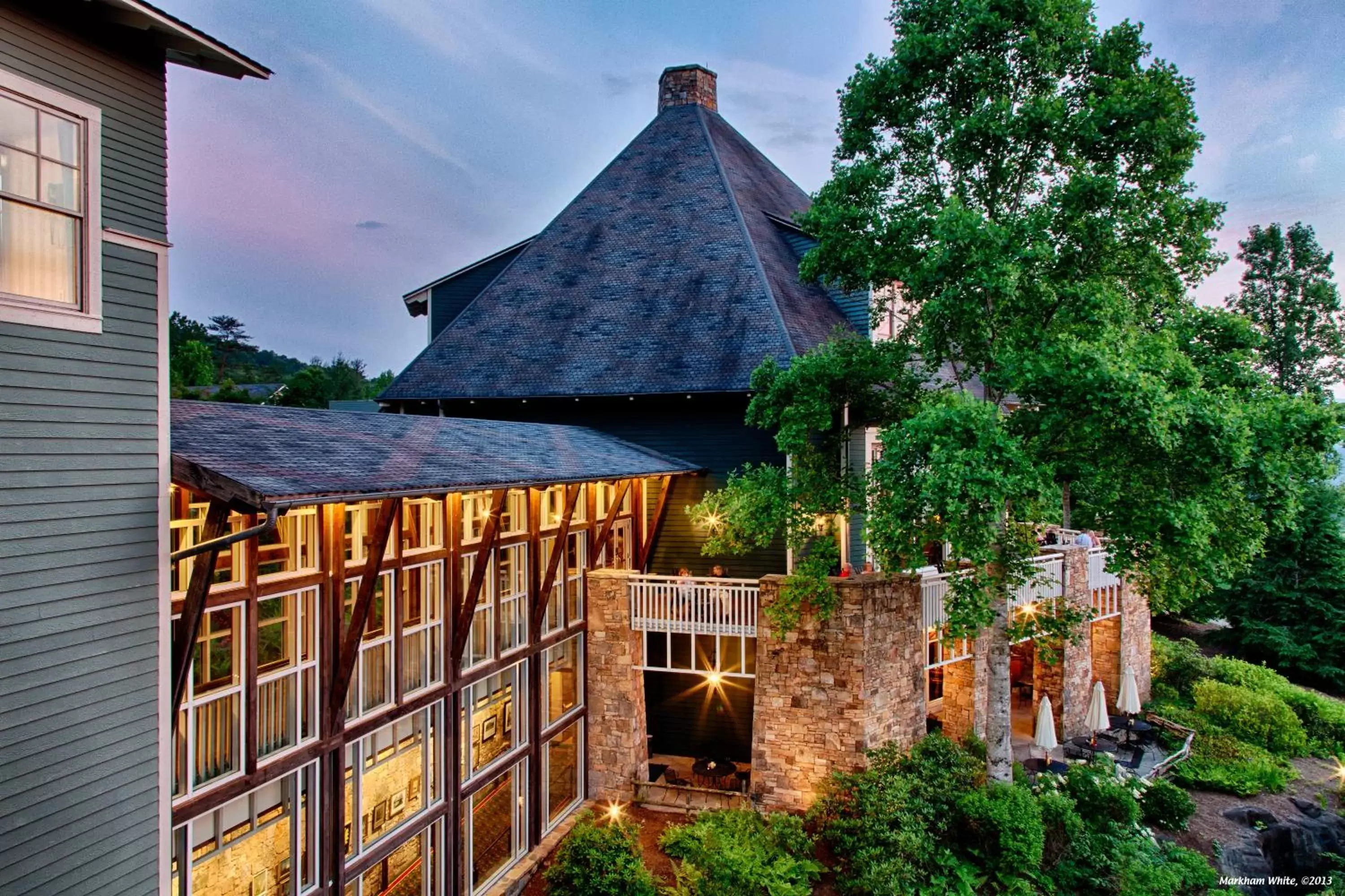 Bird's eye view, Property Building in Brasstown Valley Resort & Spa