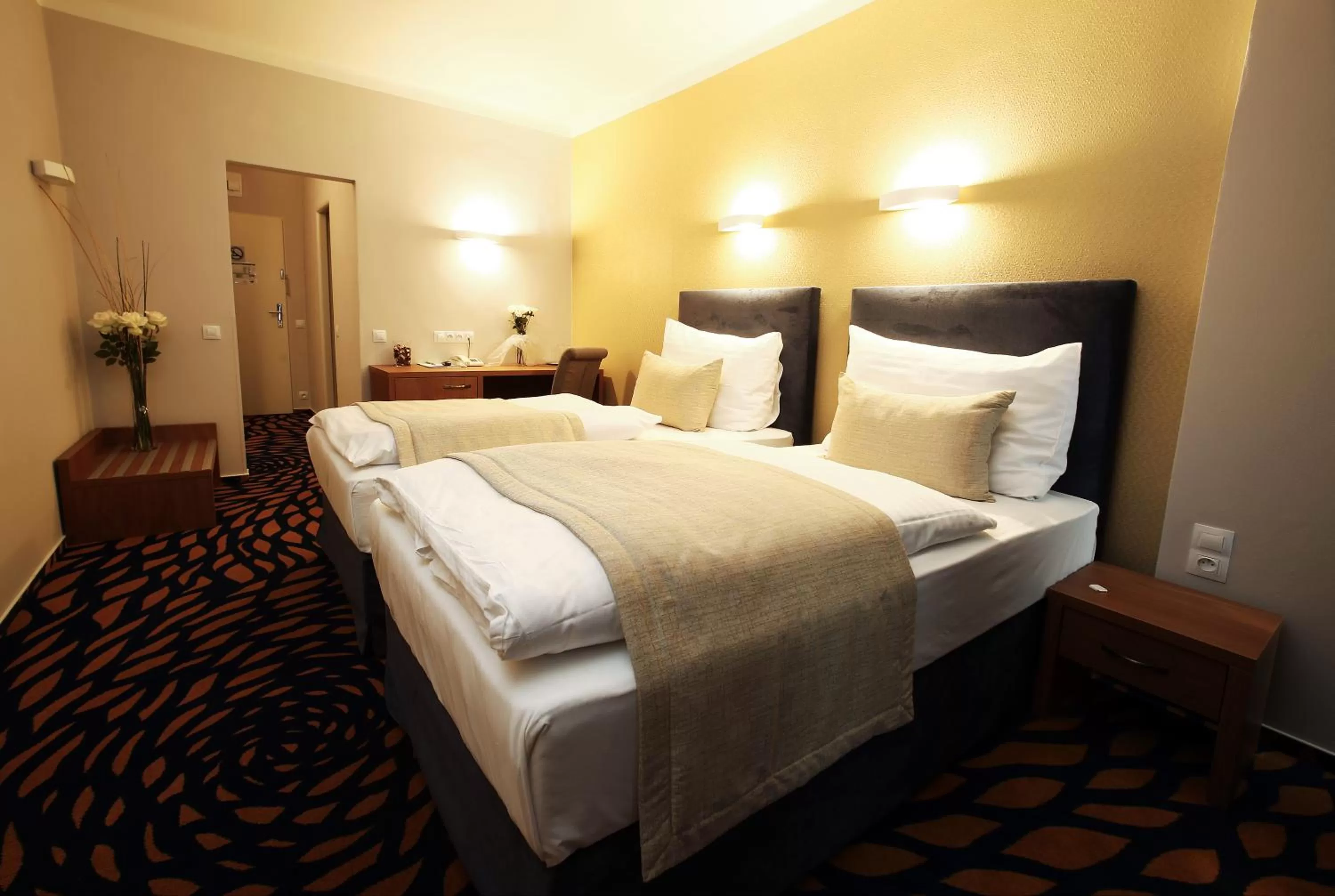 Bedroom, Bed in Hotel Central