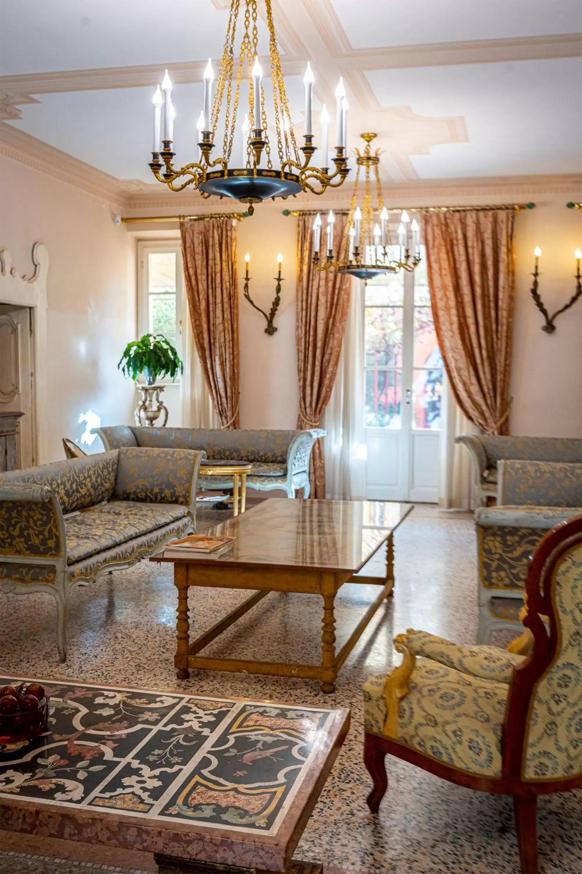 Living room, Seating Area in Dimora Villa Ricci - Only Bed