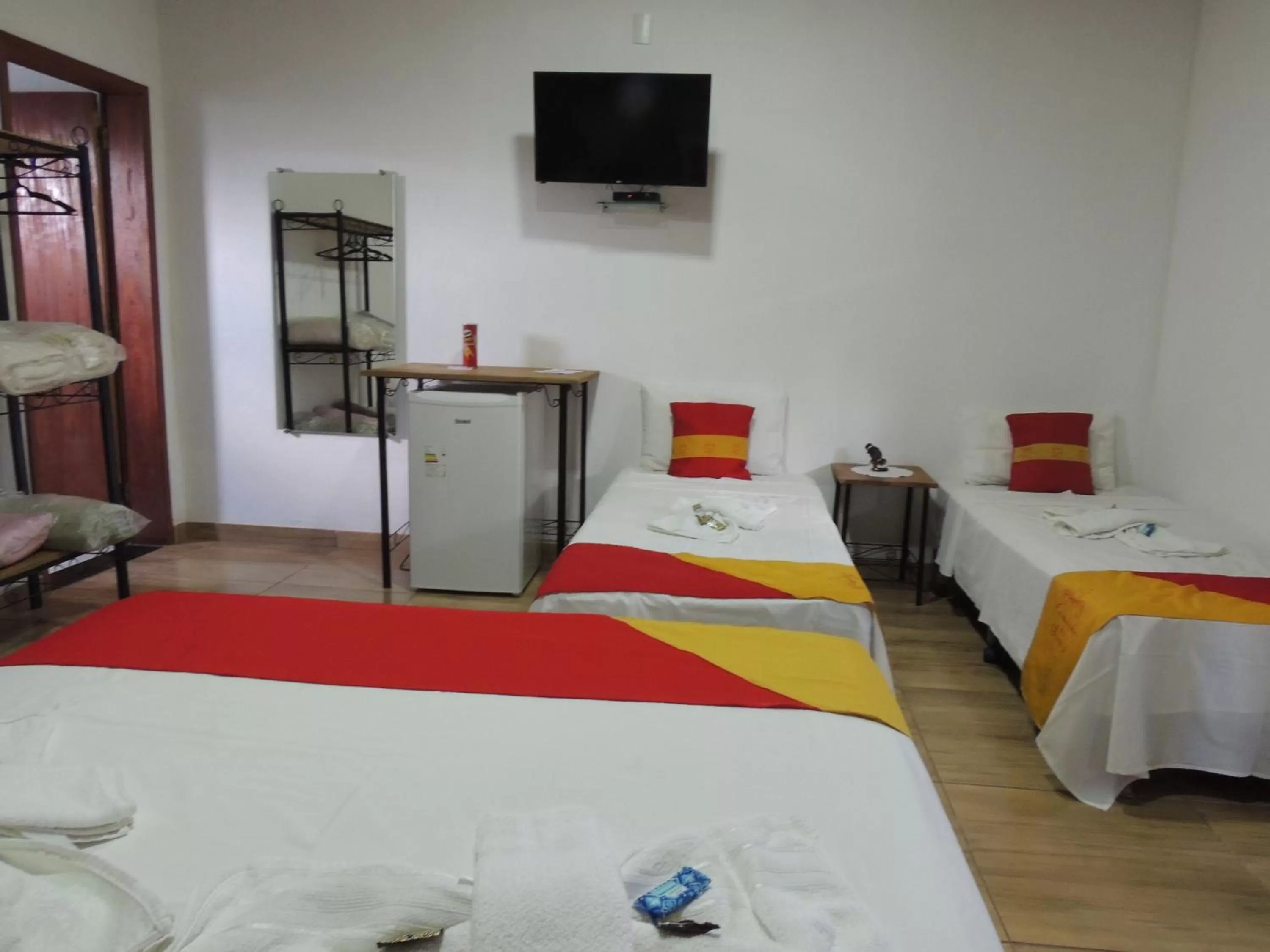 Bedroom, Bed in Pousada Caminho Dos Sinos