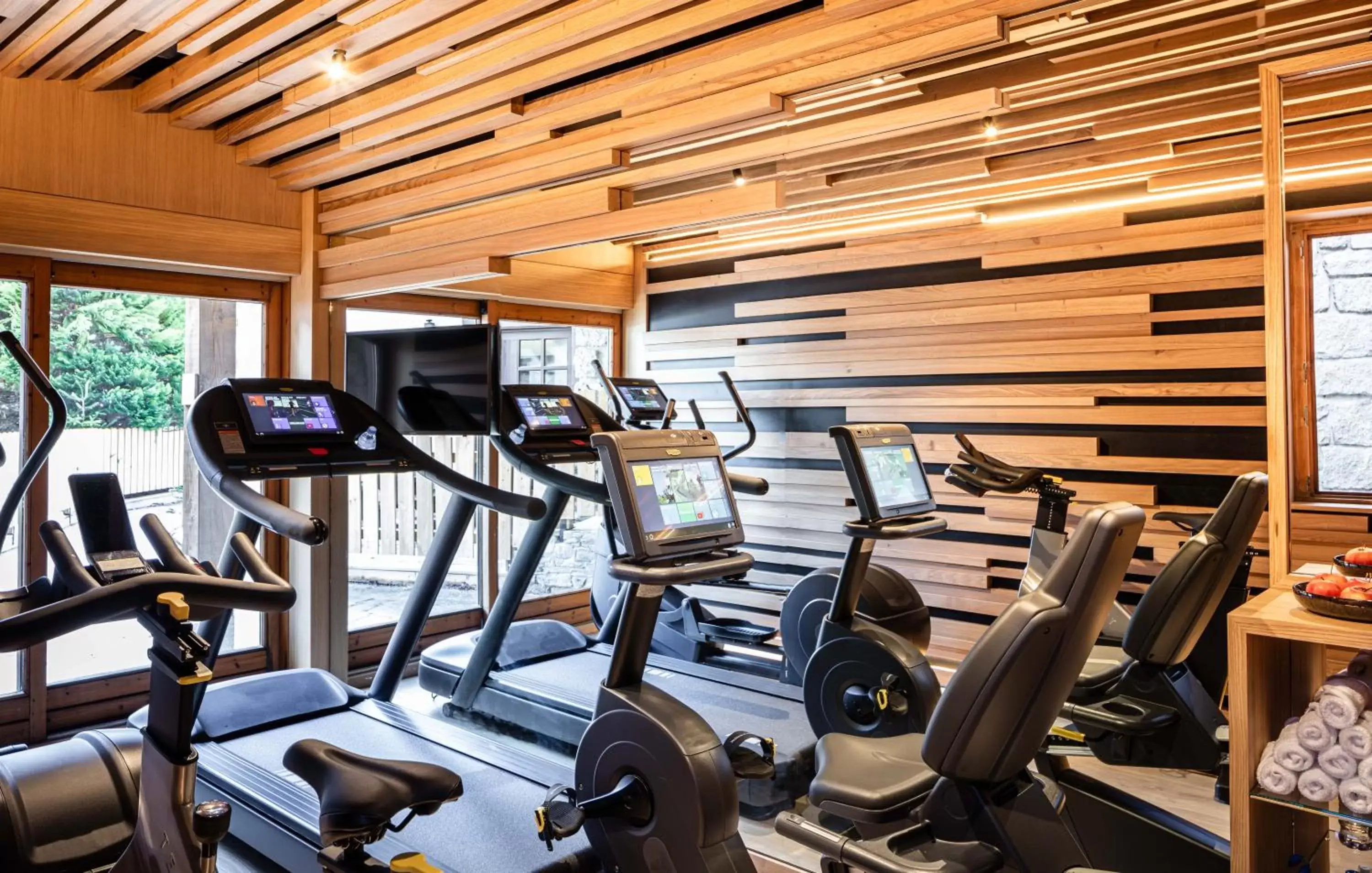 Fitness centre/facilities, Fitness Center/Facilities in Les Chalets du Mont d'Arbois Megeve, a Four Seasons Hotel