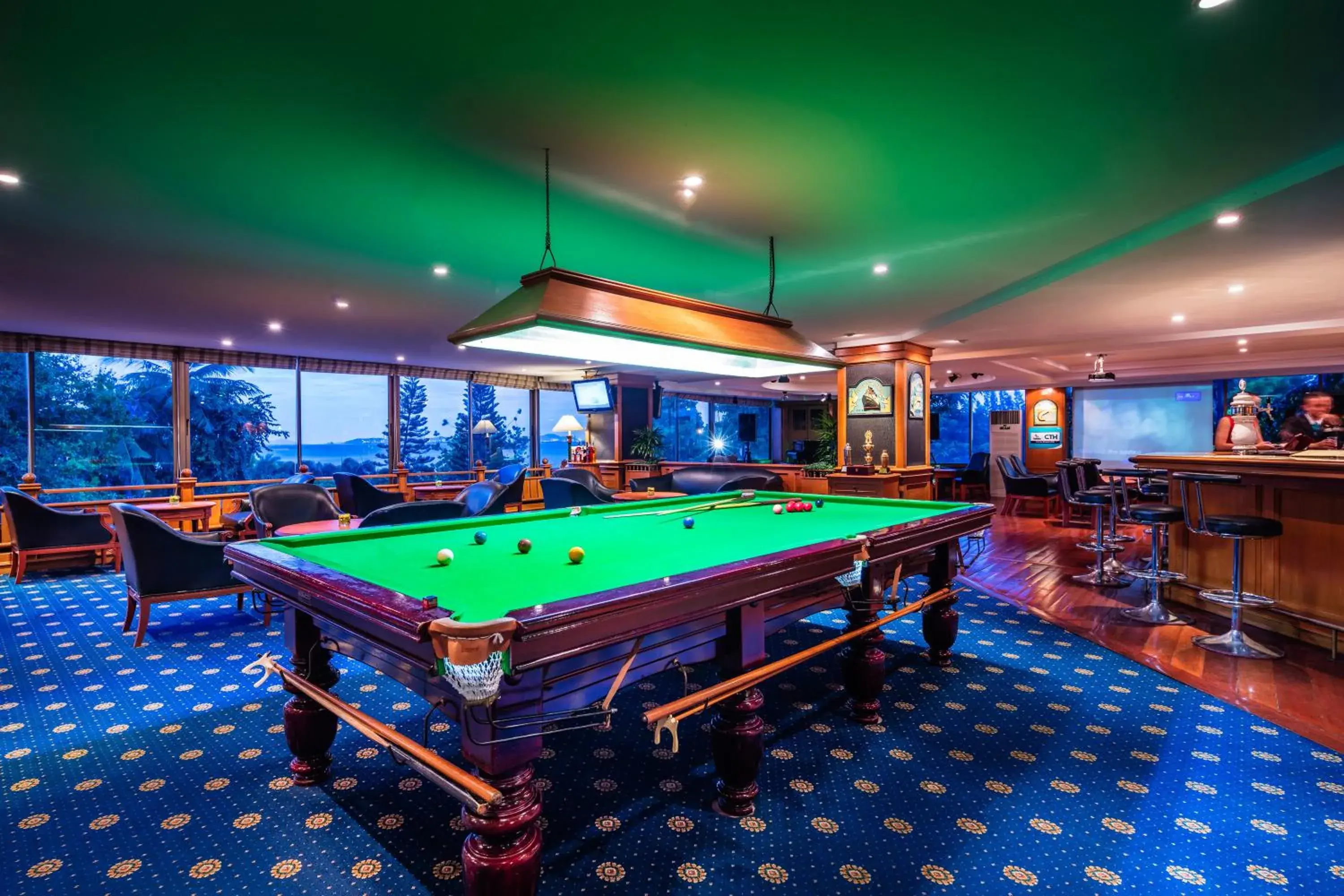 Lounge or bar, Billiards in Cholchan Pattaya Beach Resort - SHA Extra Plus