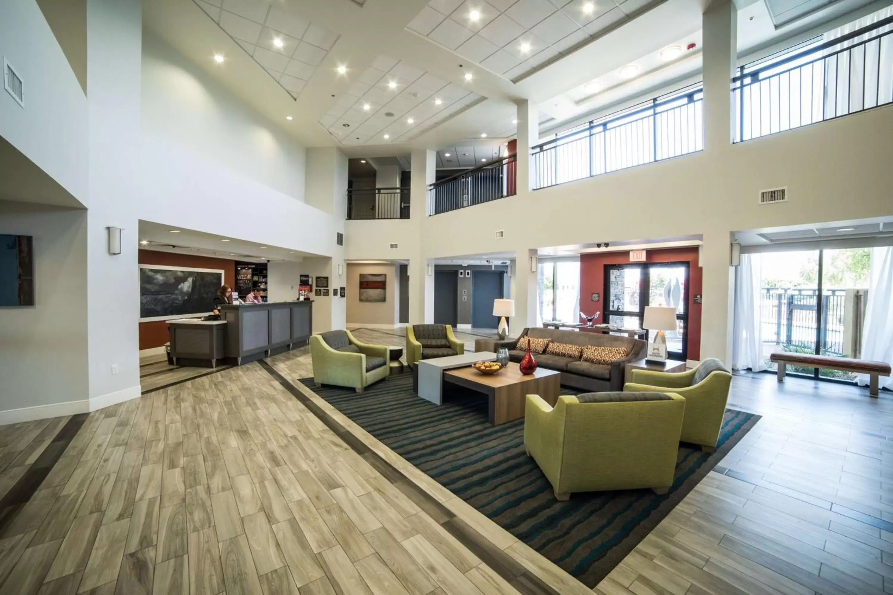 Lobby or reception in Hampton Inn & Suites Tempe/Phoenix Airport, Az Lobby or reception in Hampton Inn & Suites Tempe/Phoenix Airport, Az