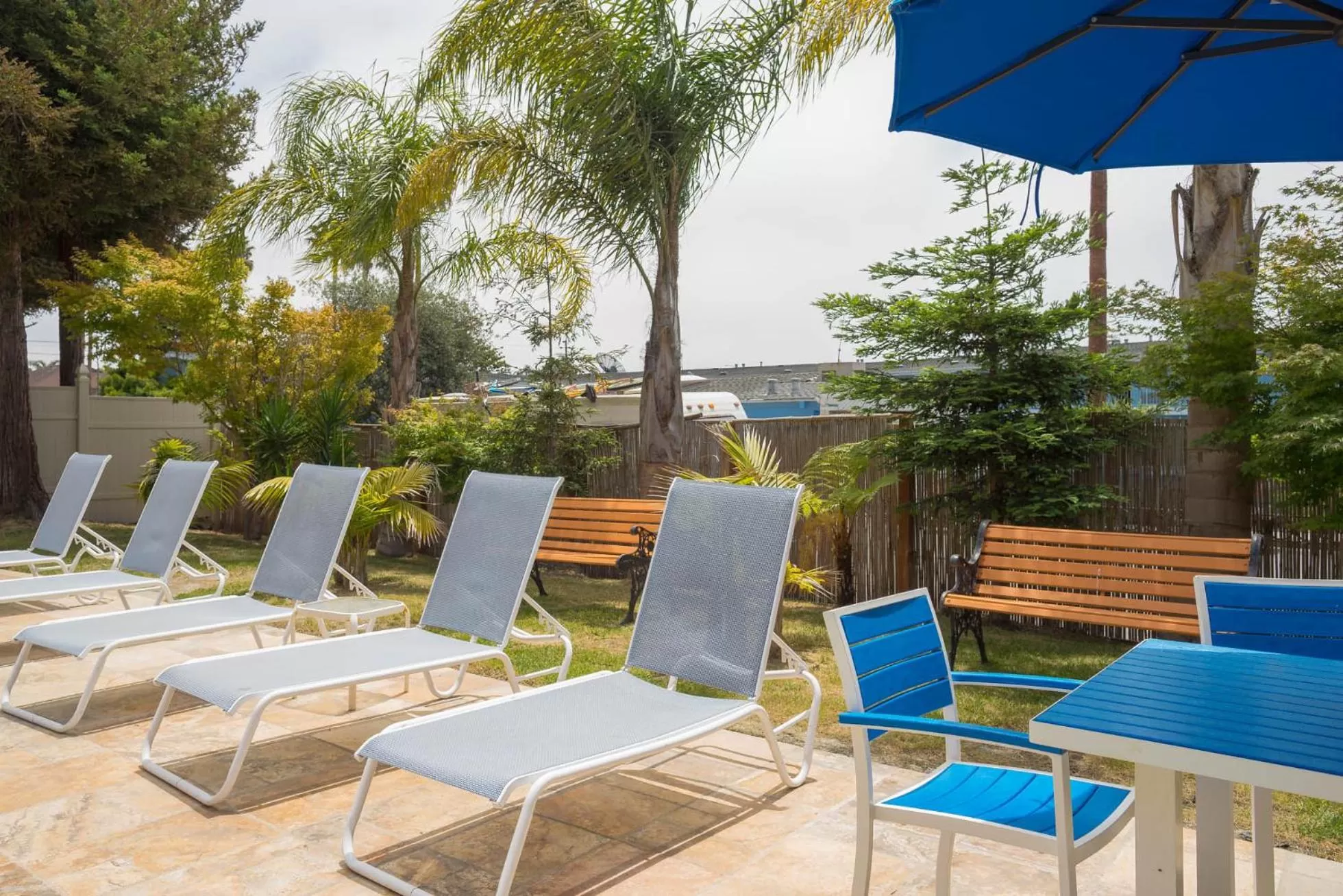 Patio in Hotel Solares