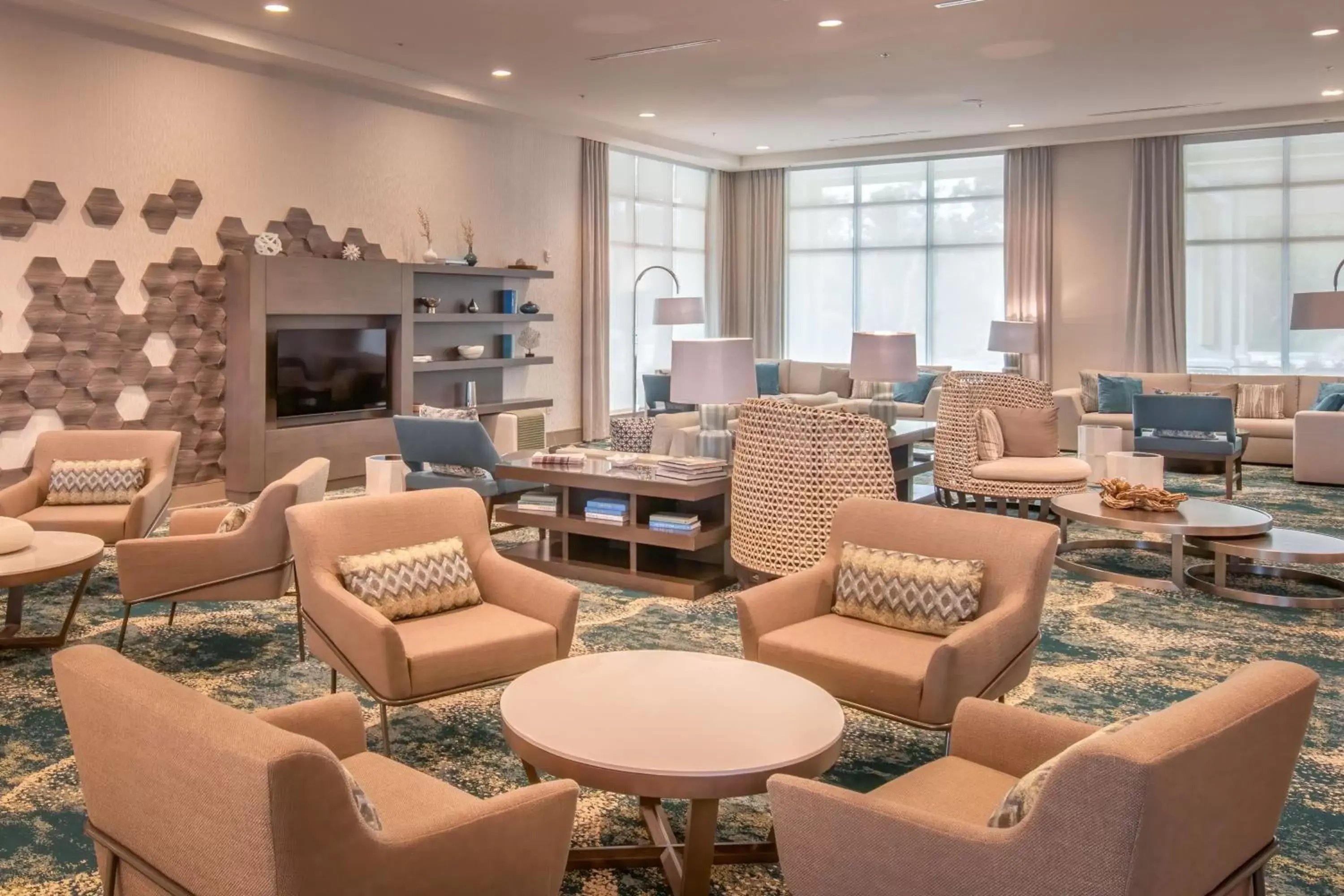 Lobby or reception in Residence Inn by Marriott Jekyll Island