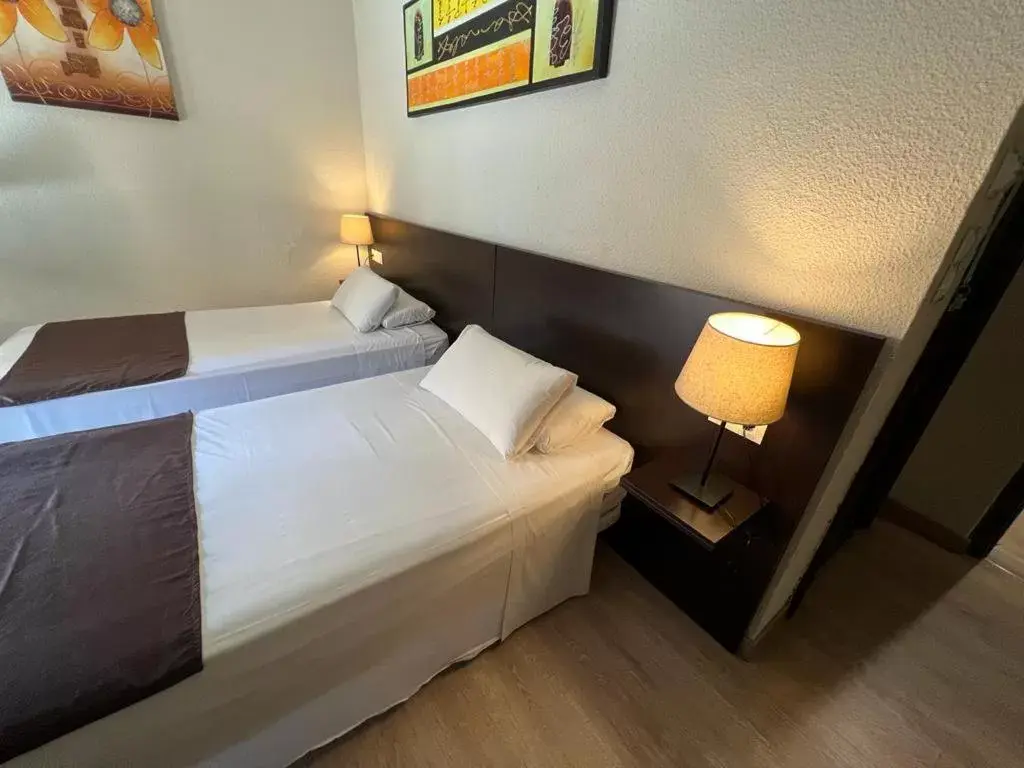 Bed in Hotel El Pozo