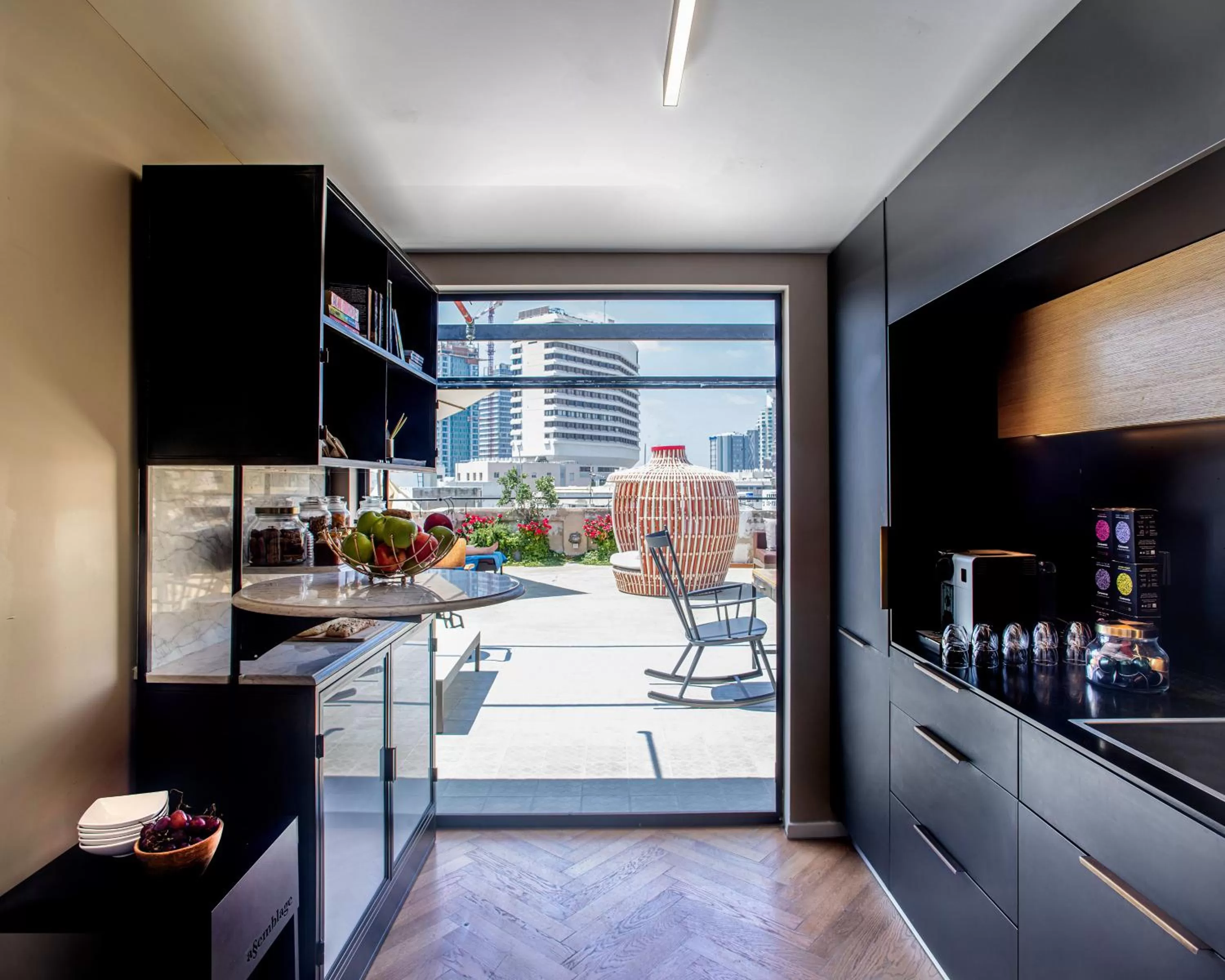 Coffee/tea facilities in Assemblage Boutique