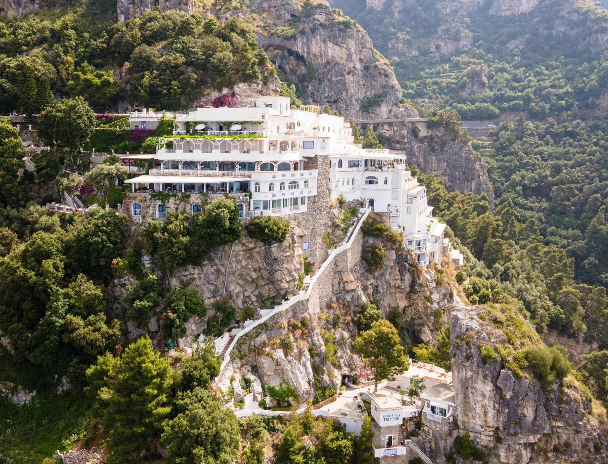 Property building, Bird's-eye View in Grand Hotel Tritone