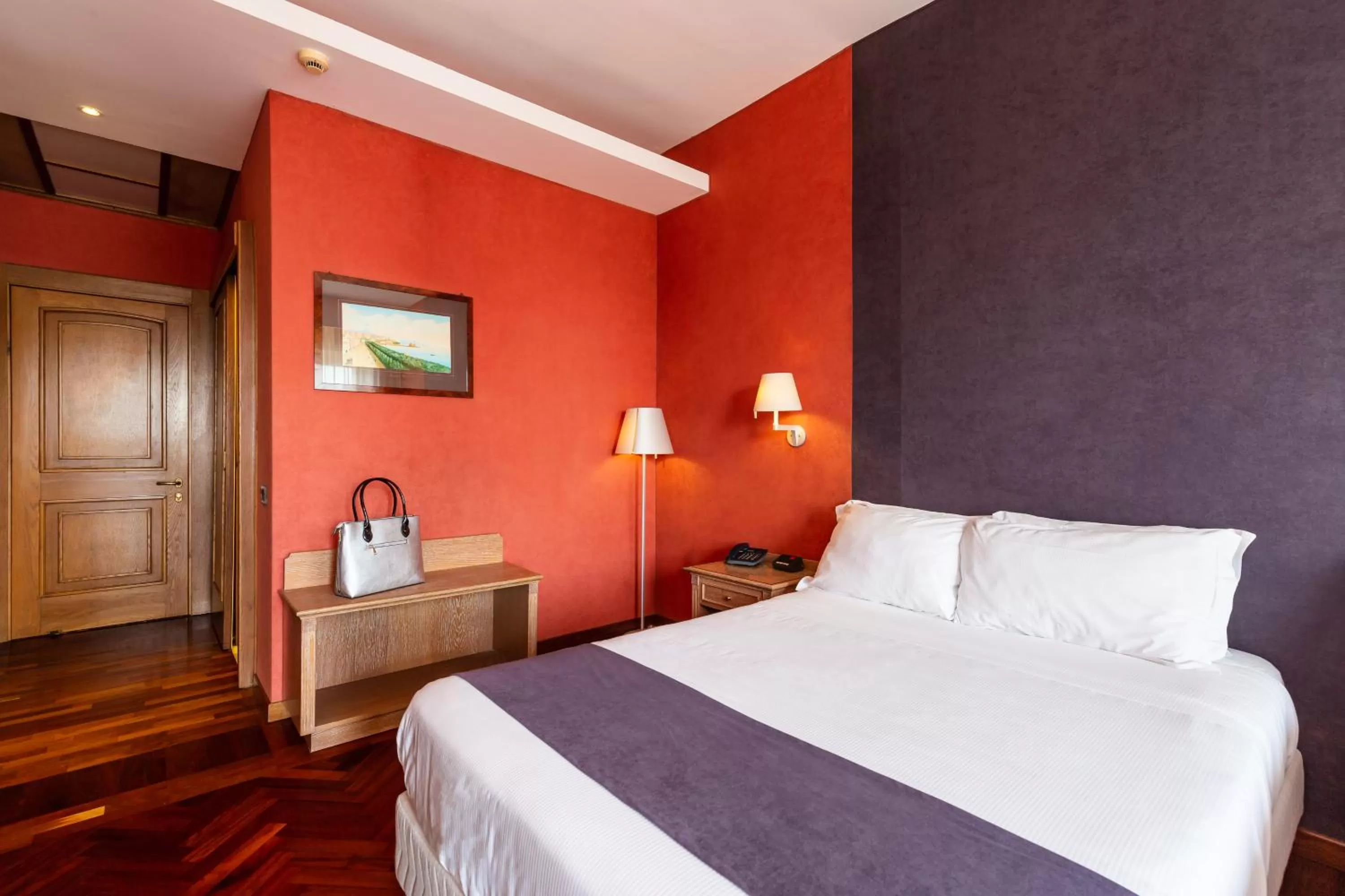 Bed in Culture Hotel Villa Capodimonte