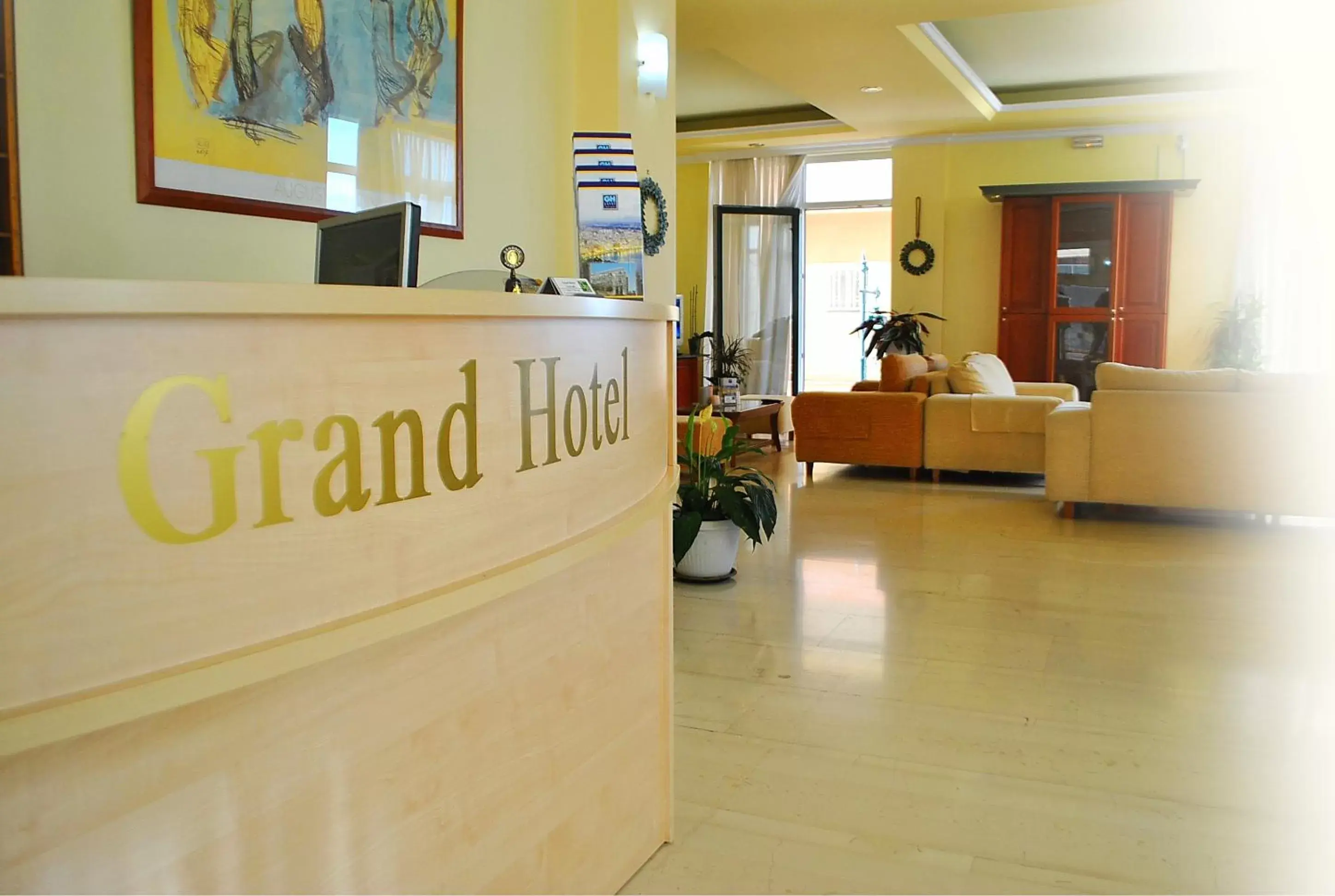 Lobby or reception, Lobby/Reception in Grand Hotel Loutraki