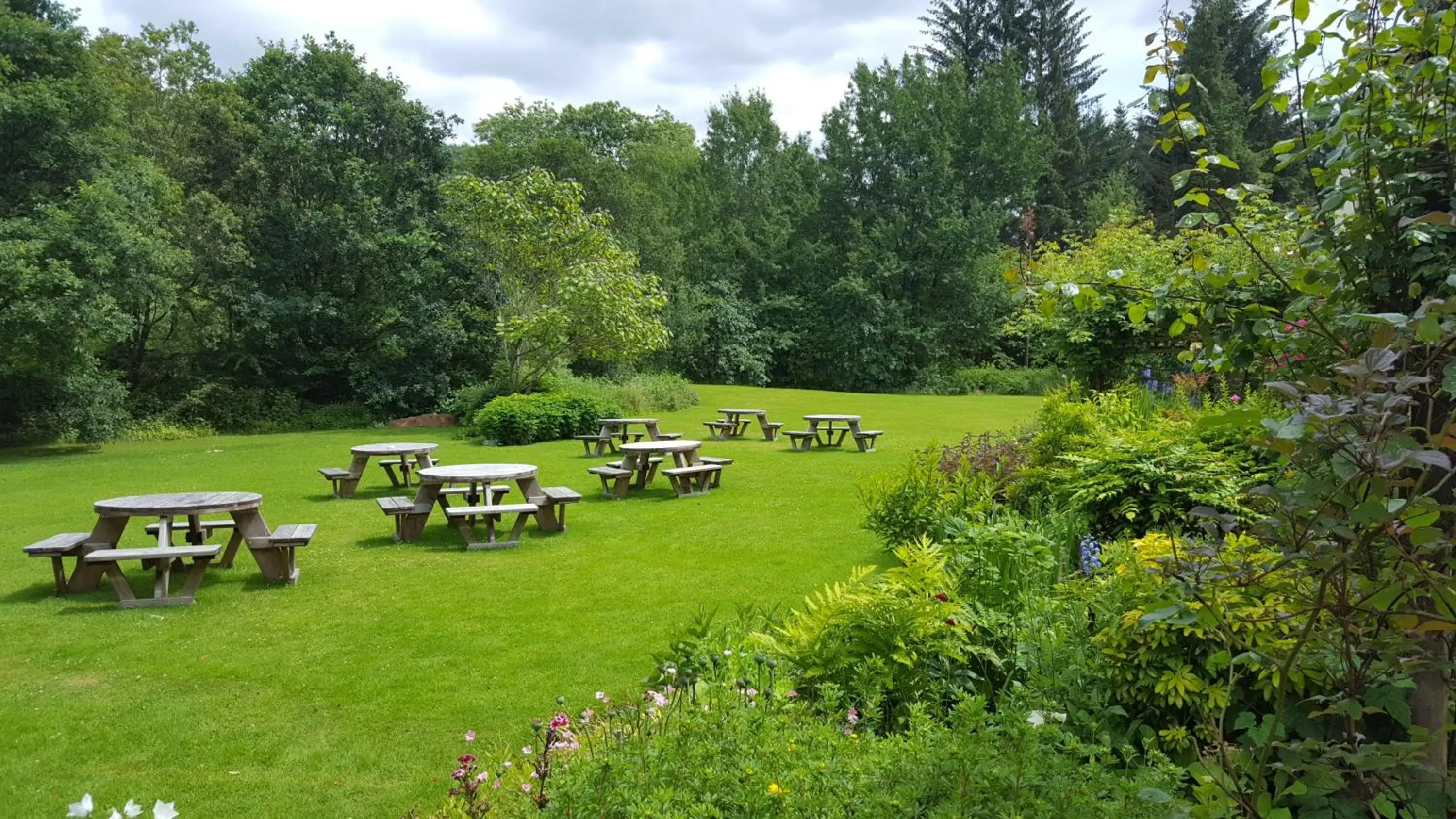 Garden in Nant Ddu Lodge Hotel & Spa